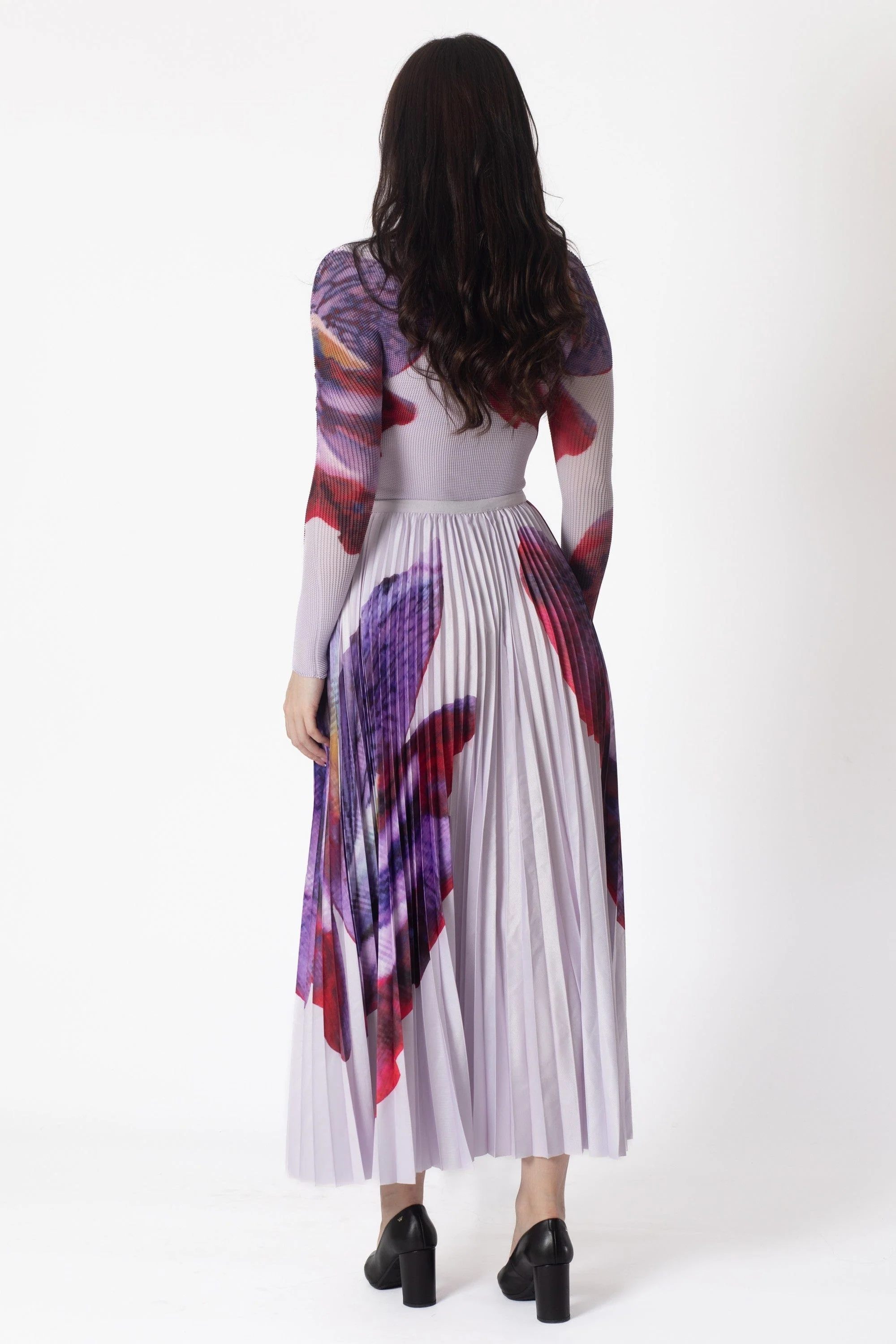 Long Sleeve Printed Blouse - Image 6