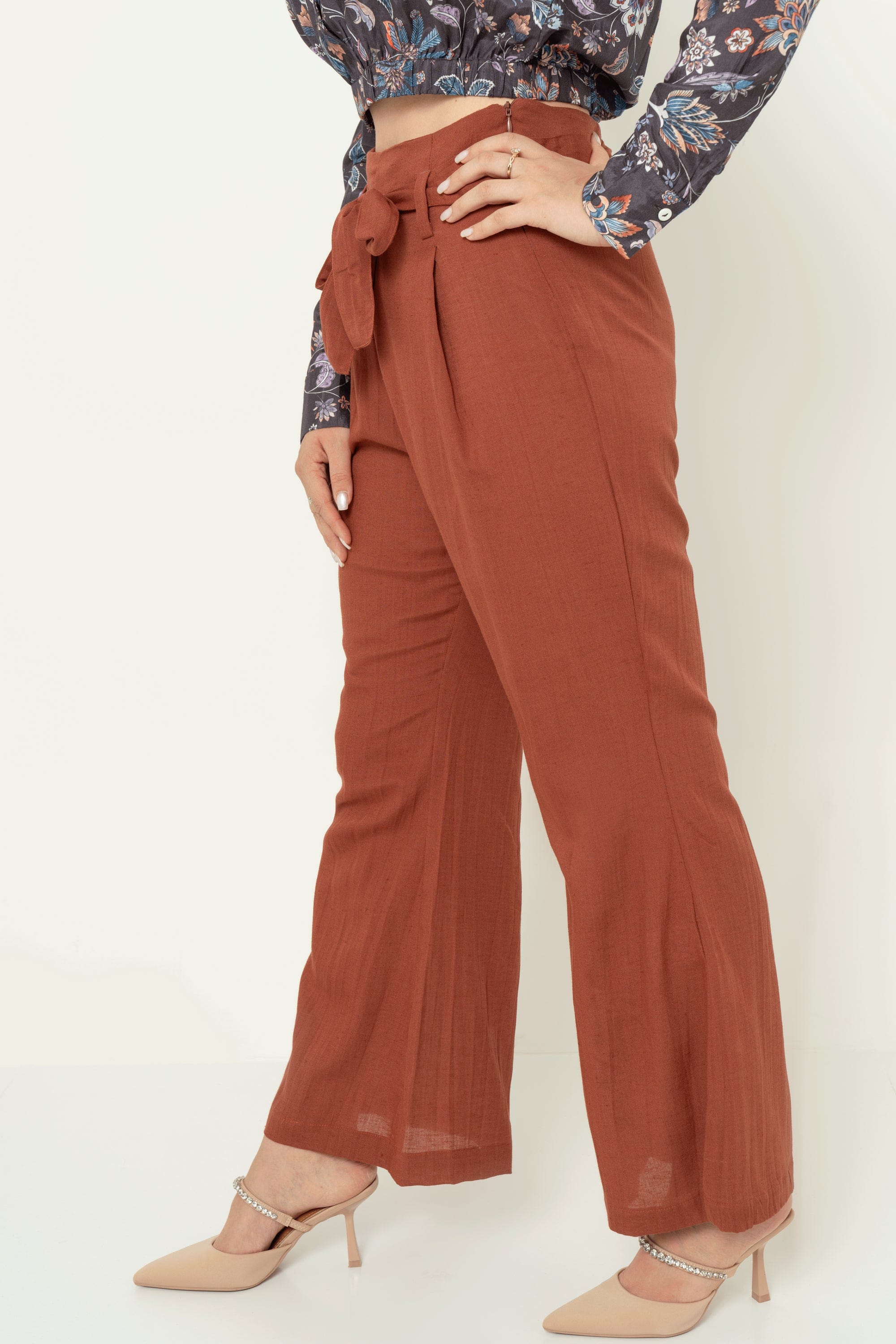 Long Pants With Waist Tie - Image 3