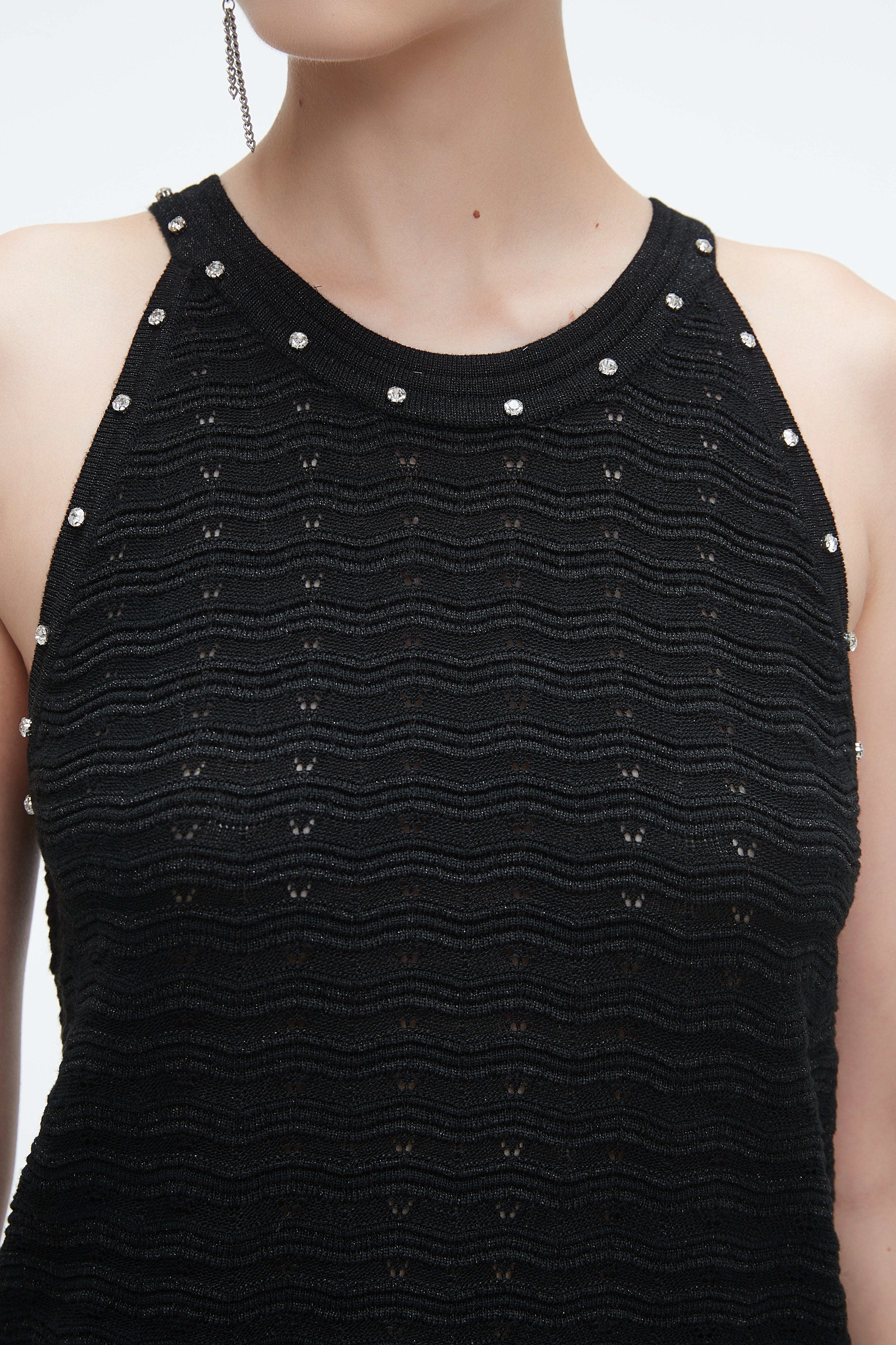 Embroidered Cut Blouse On The Neck And Shoulders - Image 7