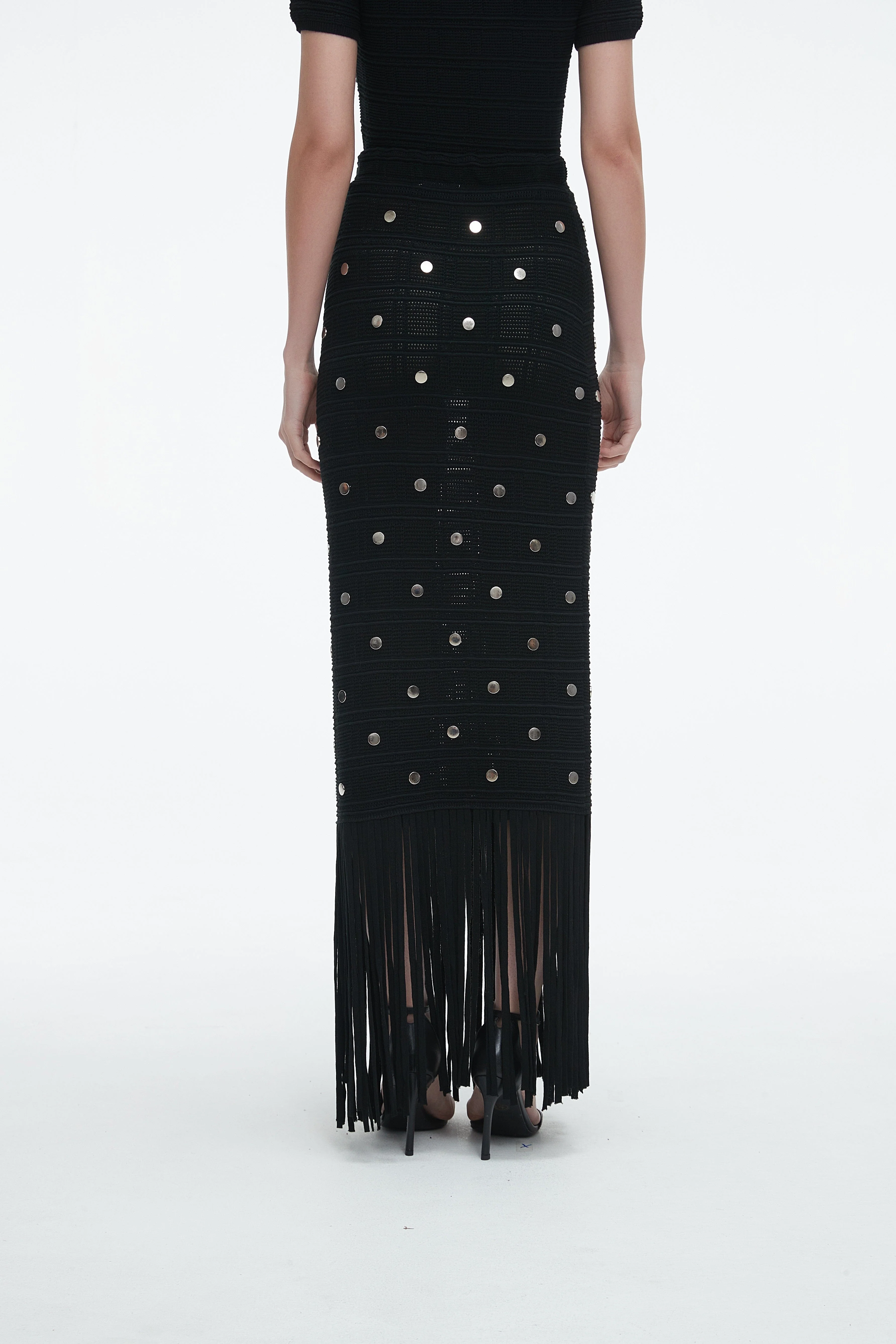 Skirt Embellished With Rhinestones - Image 6
