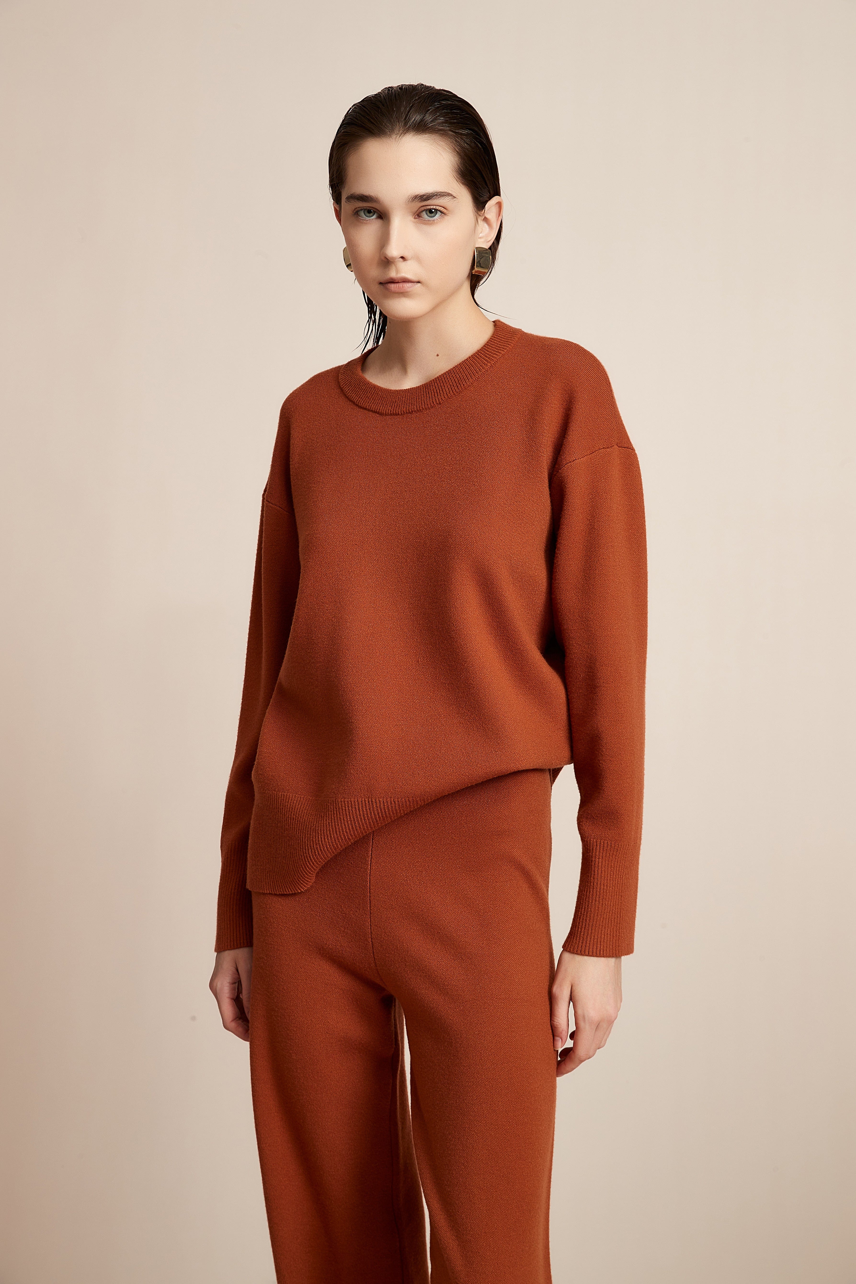 Long Sleeve Solid Winter Blouse - Image 5