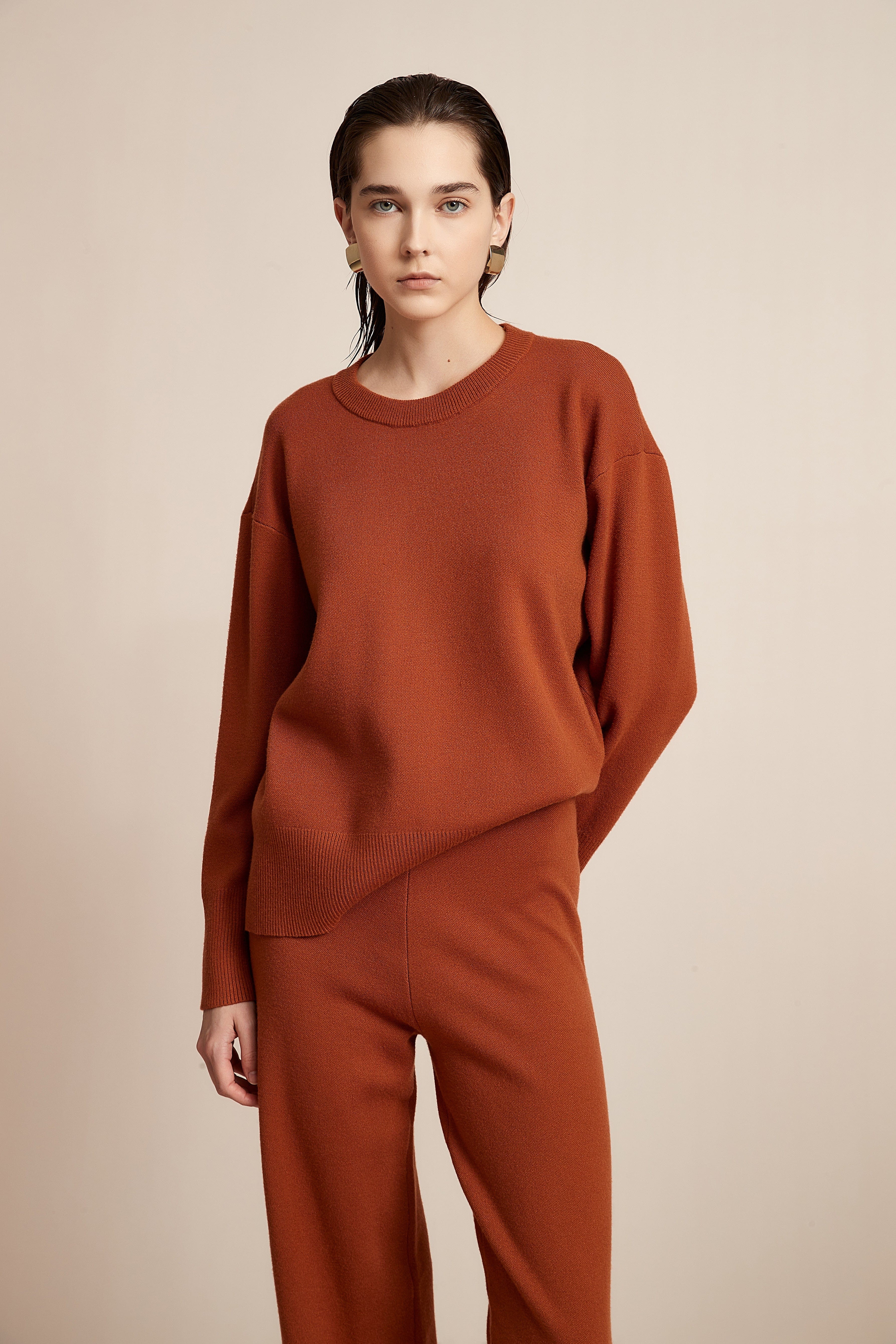 Long Sleeve Solid Winter Blouse - Image 6
