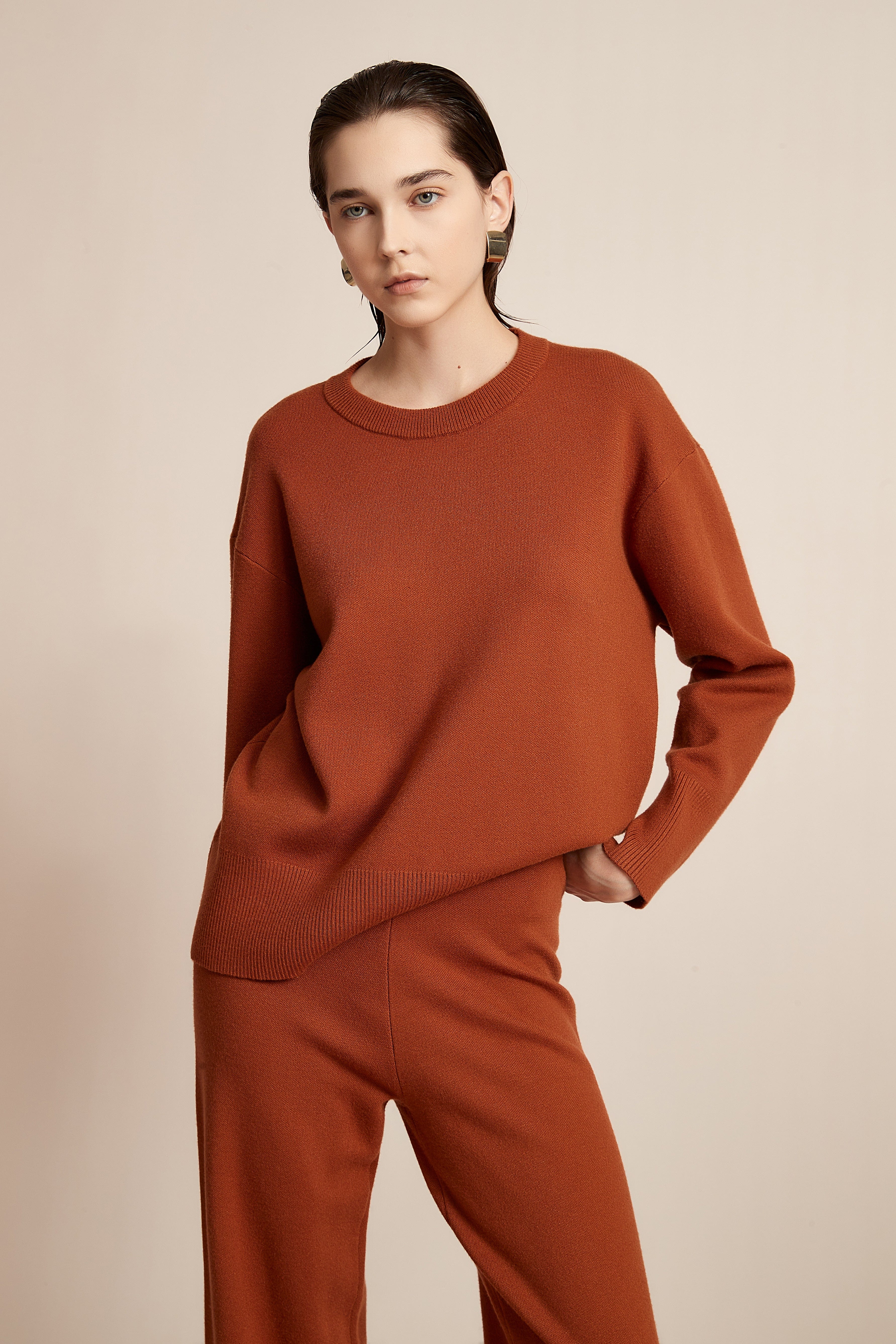Long Sleeve Solid Winter Blouse - Image 7