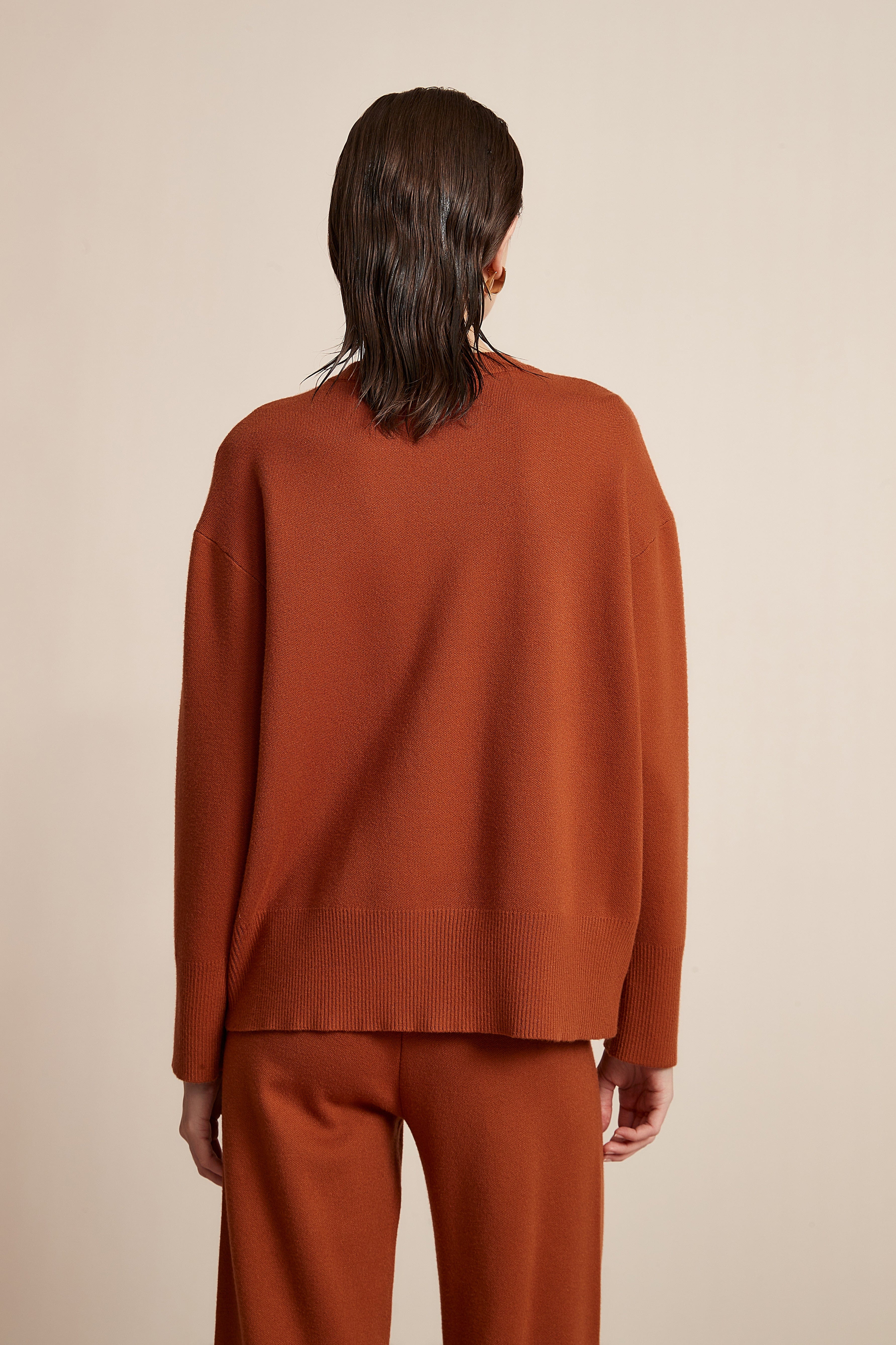 Long Sleeve Solid Winter Blouse - Image 9