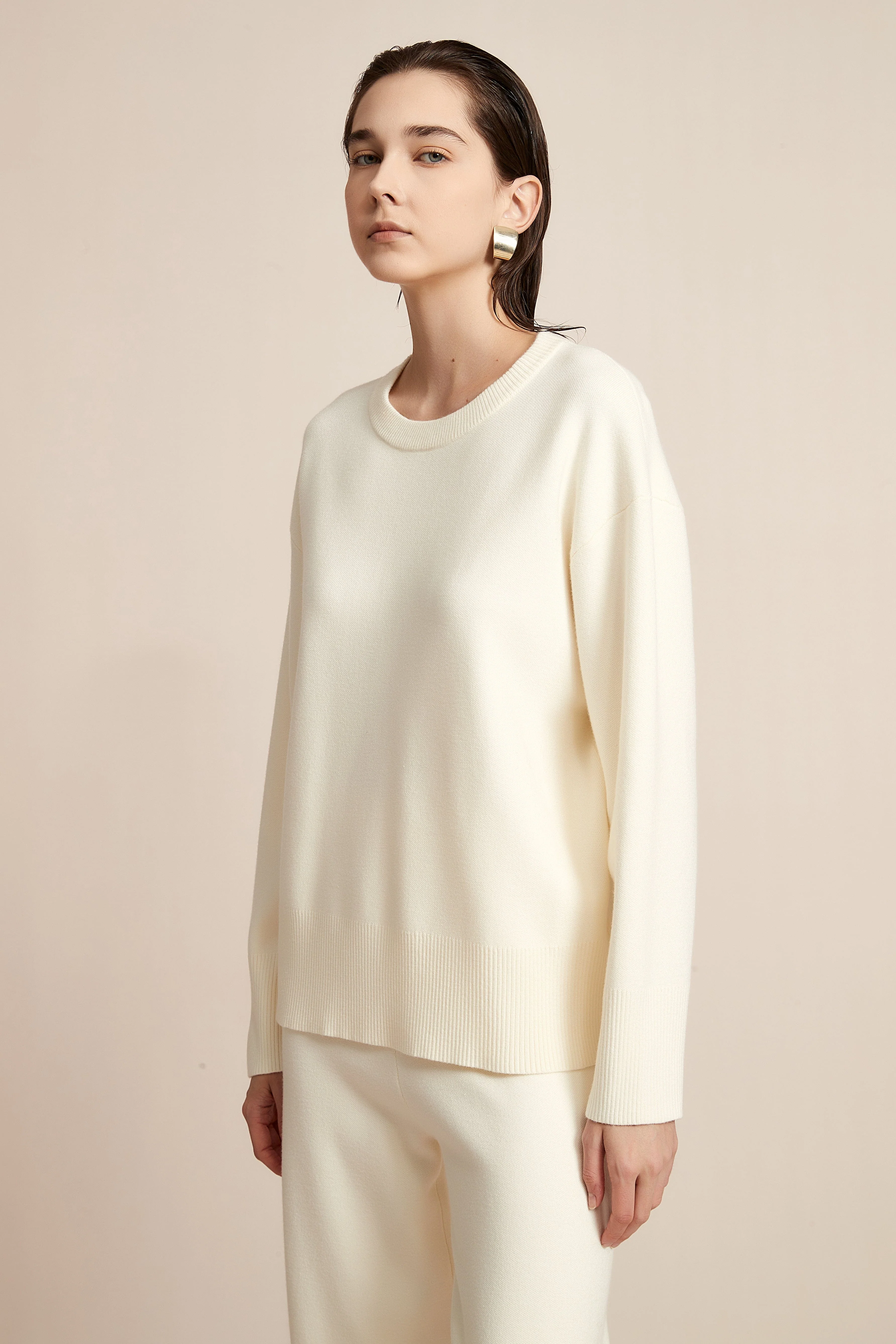 Plain Long Sleeve Blouse - Image 6