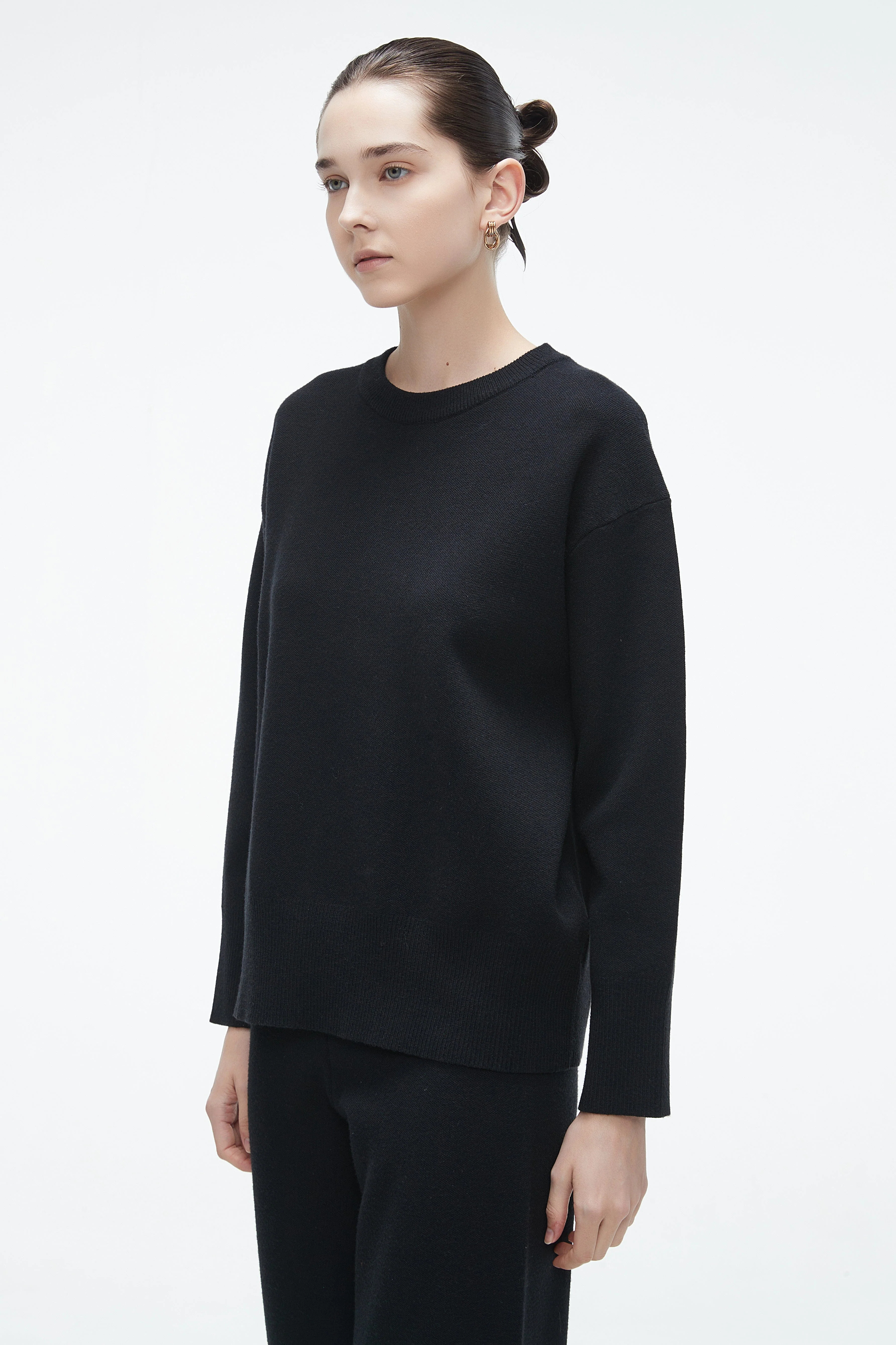 Long-Sleeve Solid Winter Blouse - Image 5