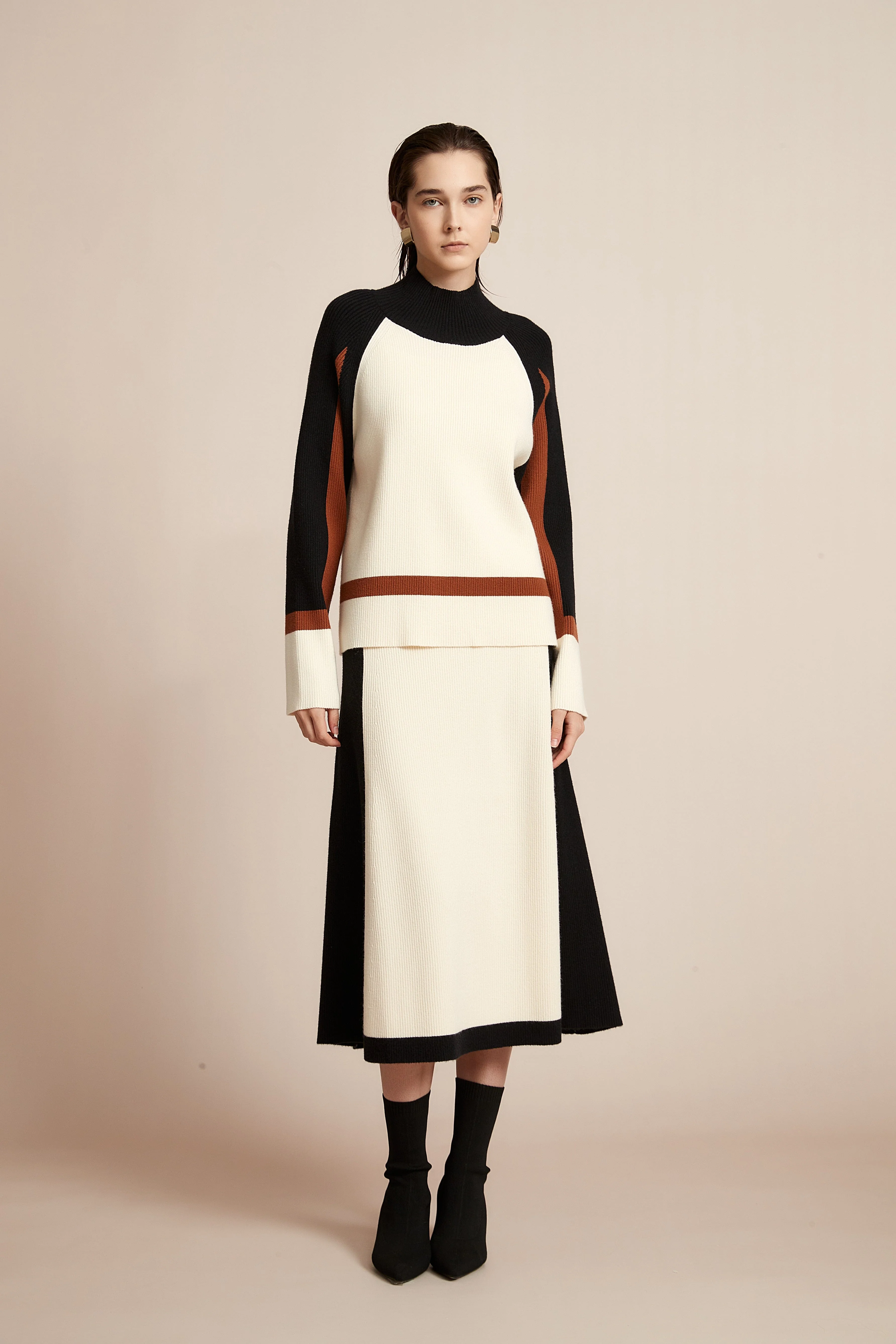 Ribbed Midi Skirt Winter - Image 7