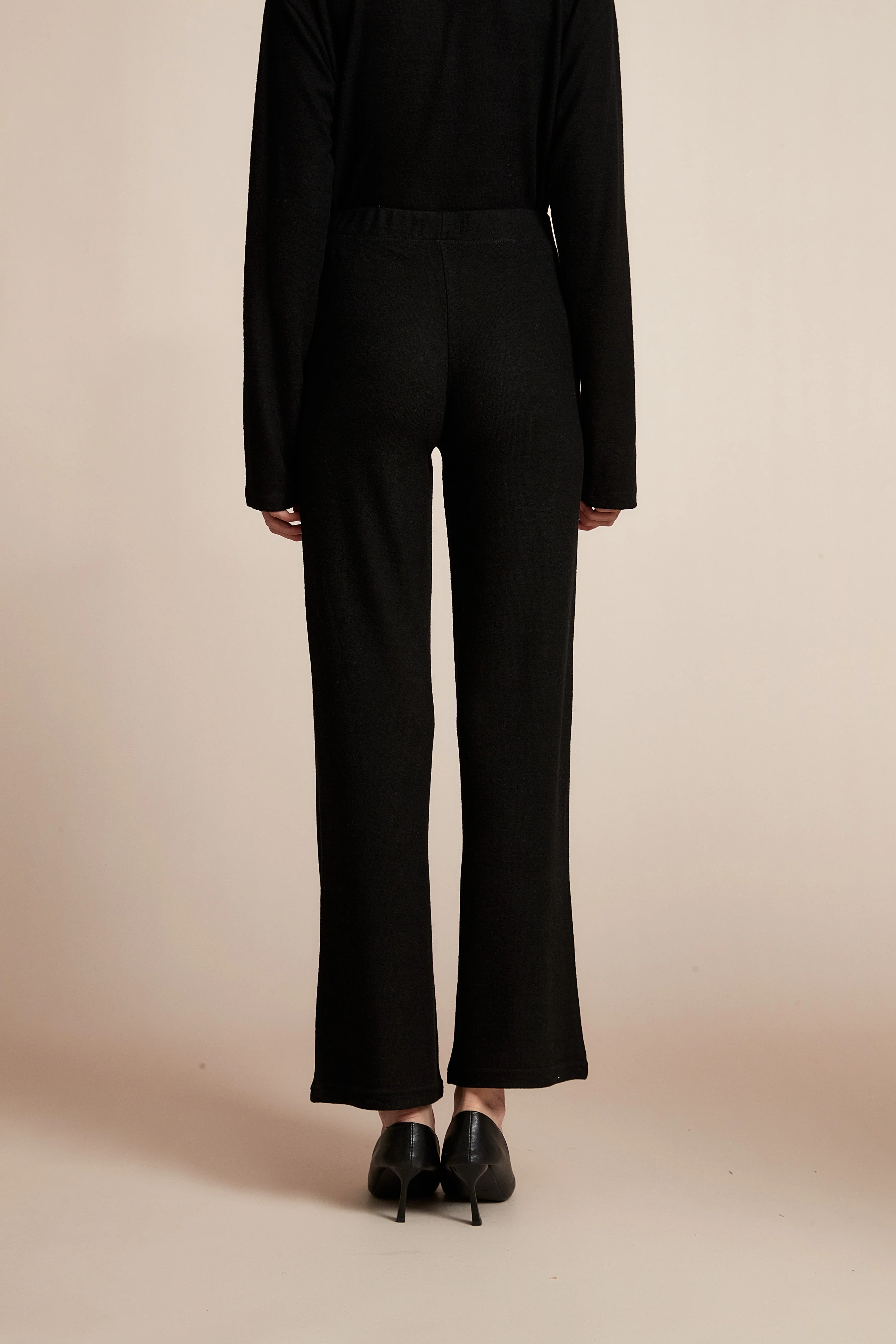 Plain Wide-Leg Winter Pants - Image 7