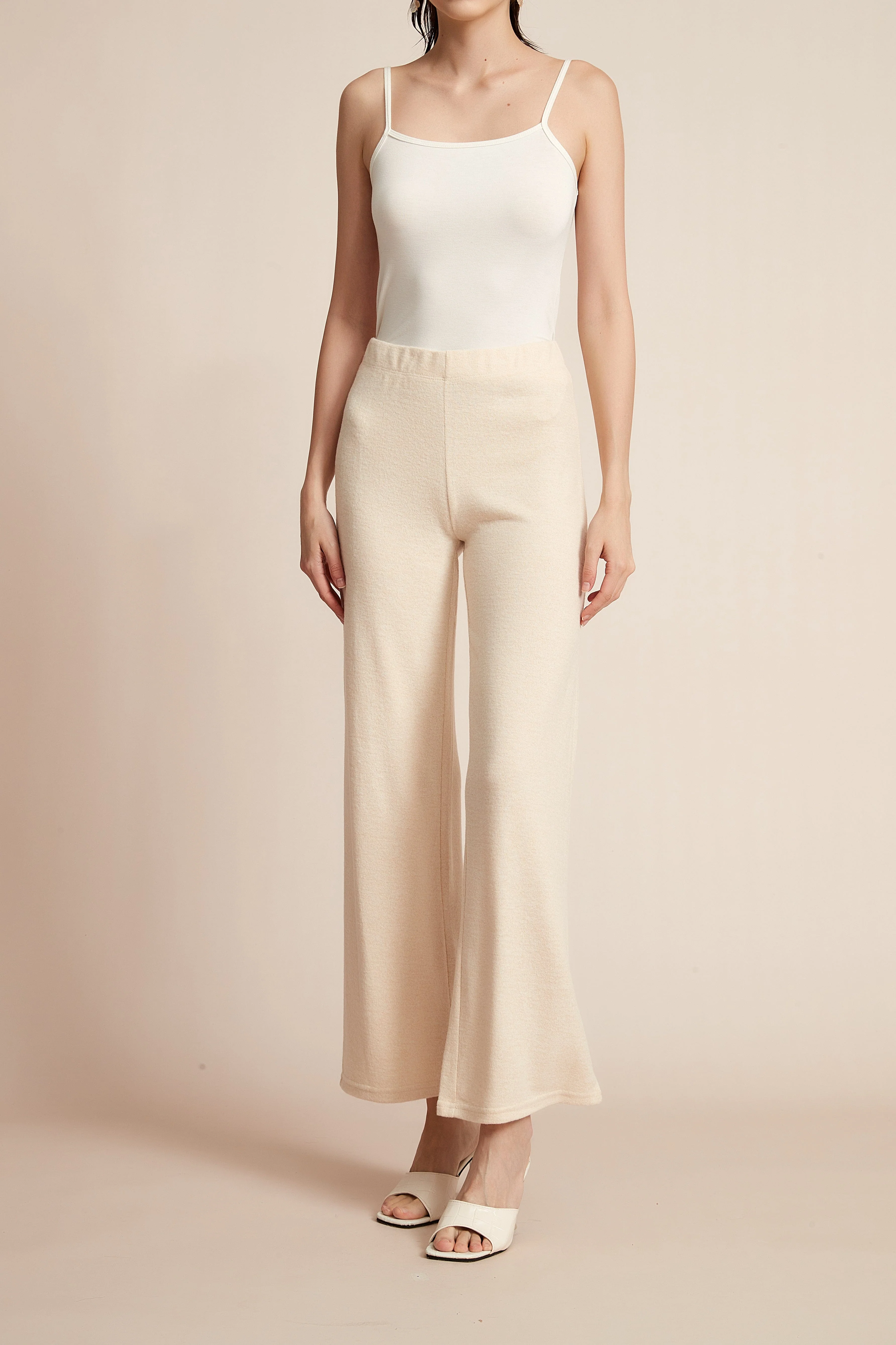 Plain Wide-Leg Winter Pants - Image 8