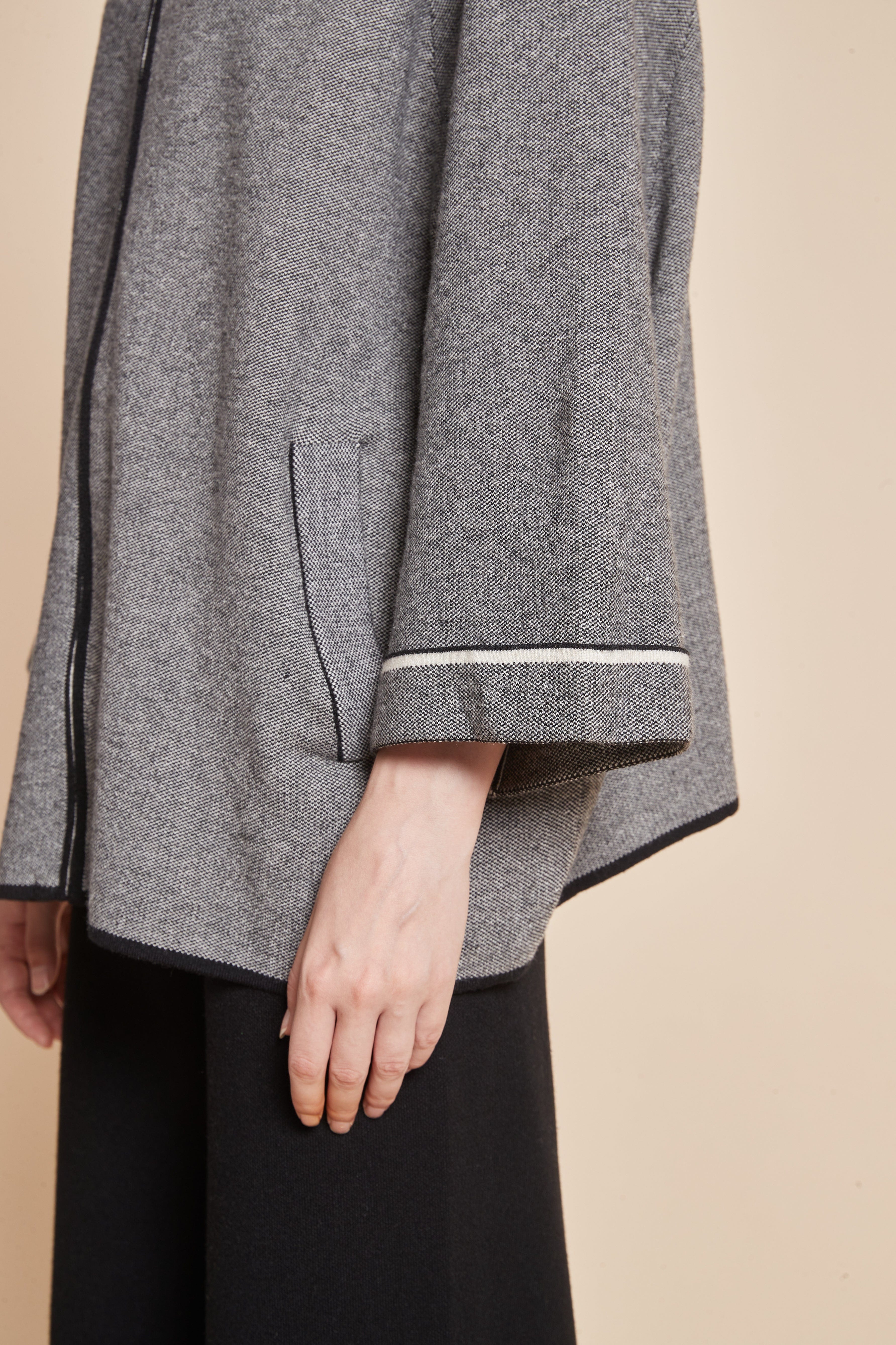 Winter Jacket With Long Sleeves And Front Zipper - Image 8