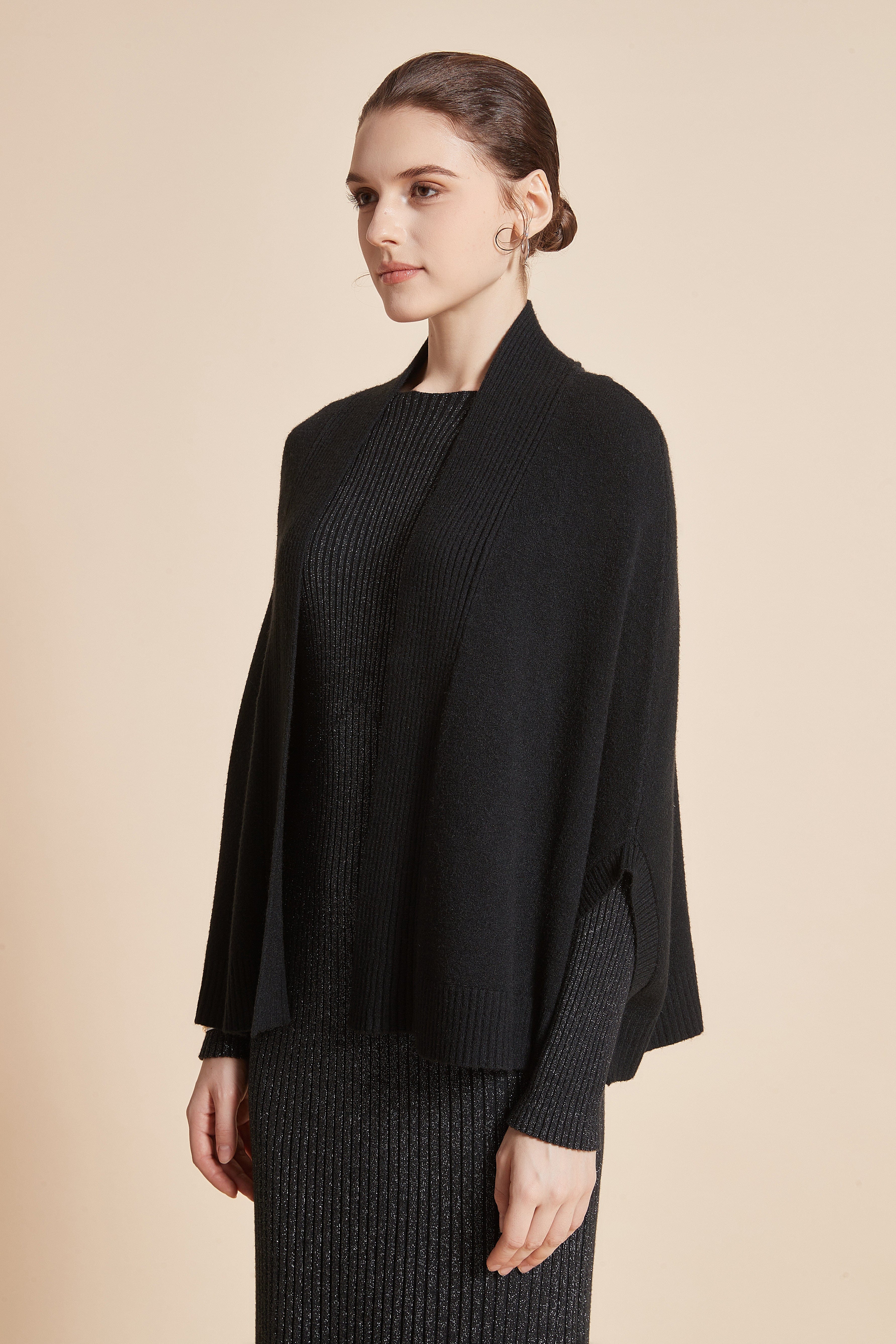 Plain Jacket, 3/4 Sleeve, Open Front - Image 3