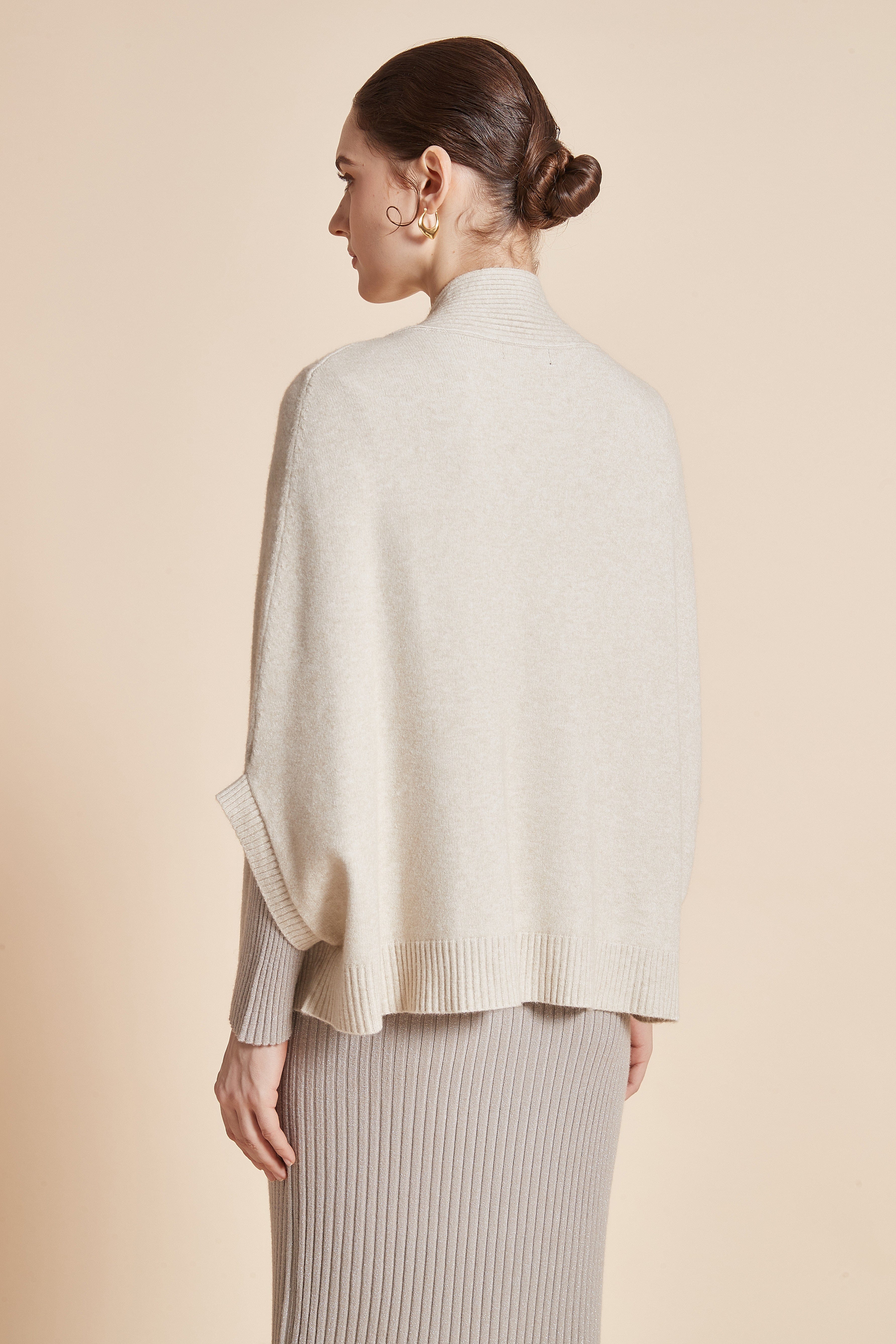 Plain Open-Front Jacket With 3/4 Sleeves - Image 9