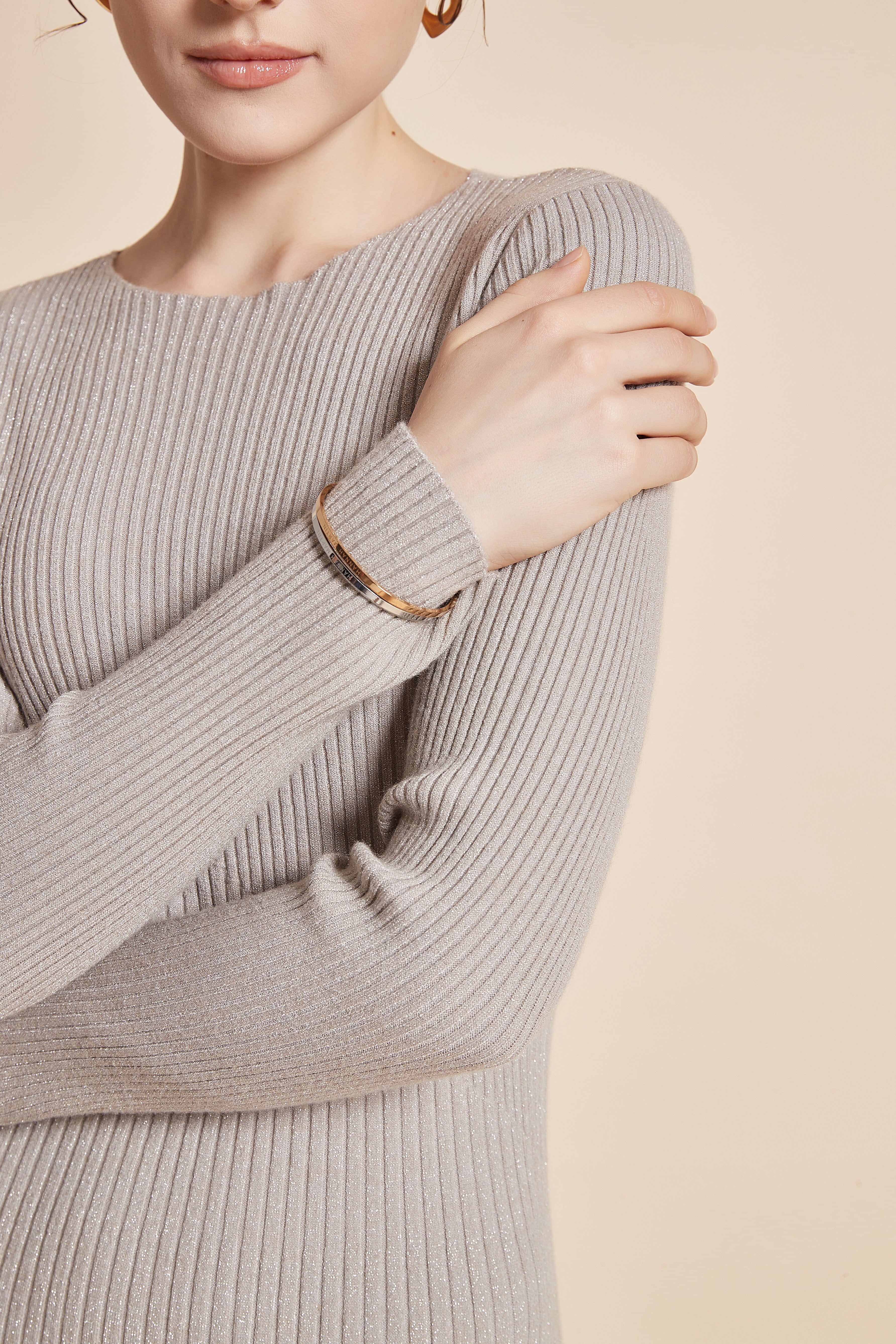 Long Sleeve Plain Dress - Image 5