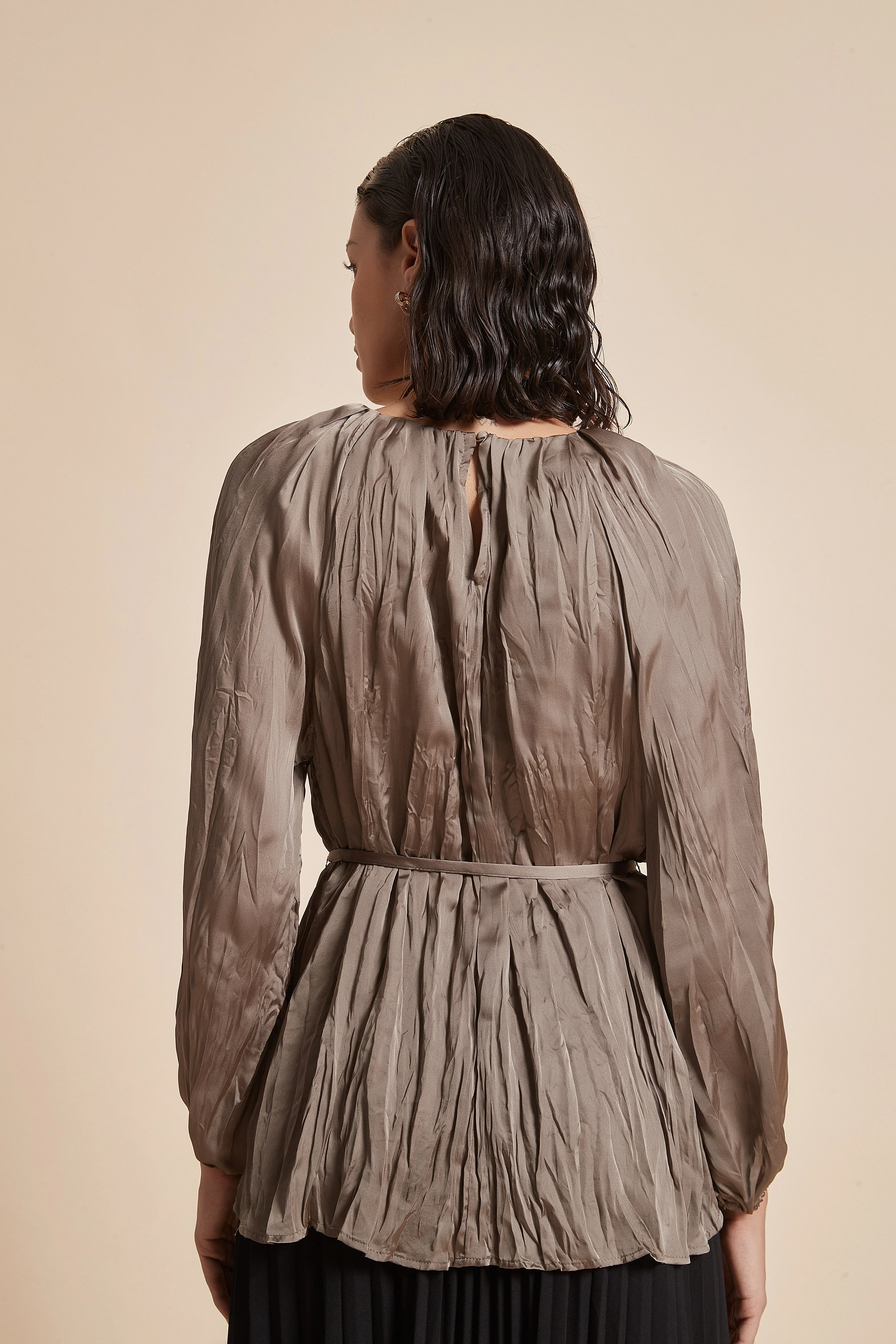 Long Blouse with Long Sleeves - Image 9