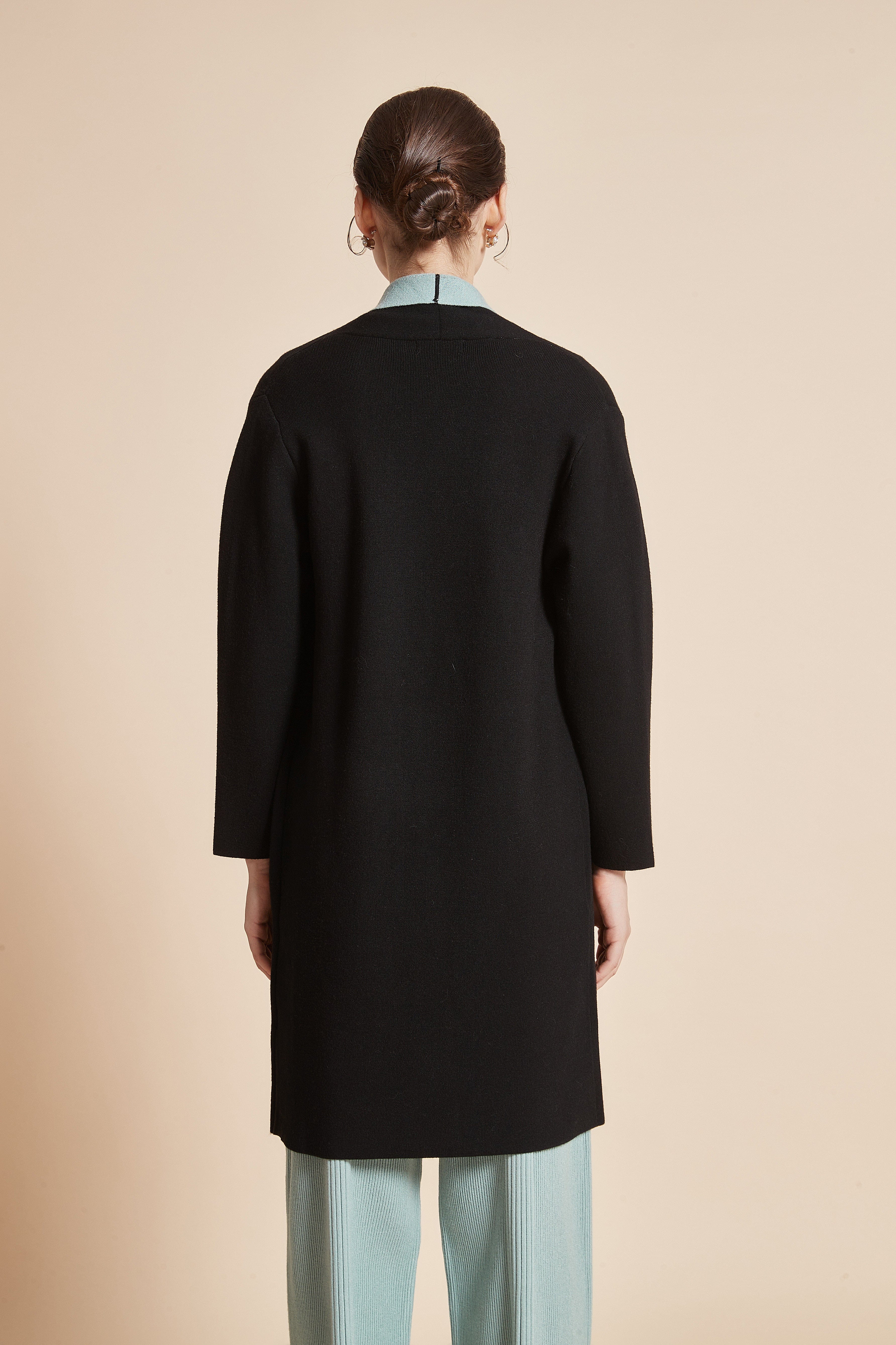 Long Jacket with Pockets and Long Sleeves - Image 7