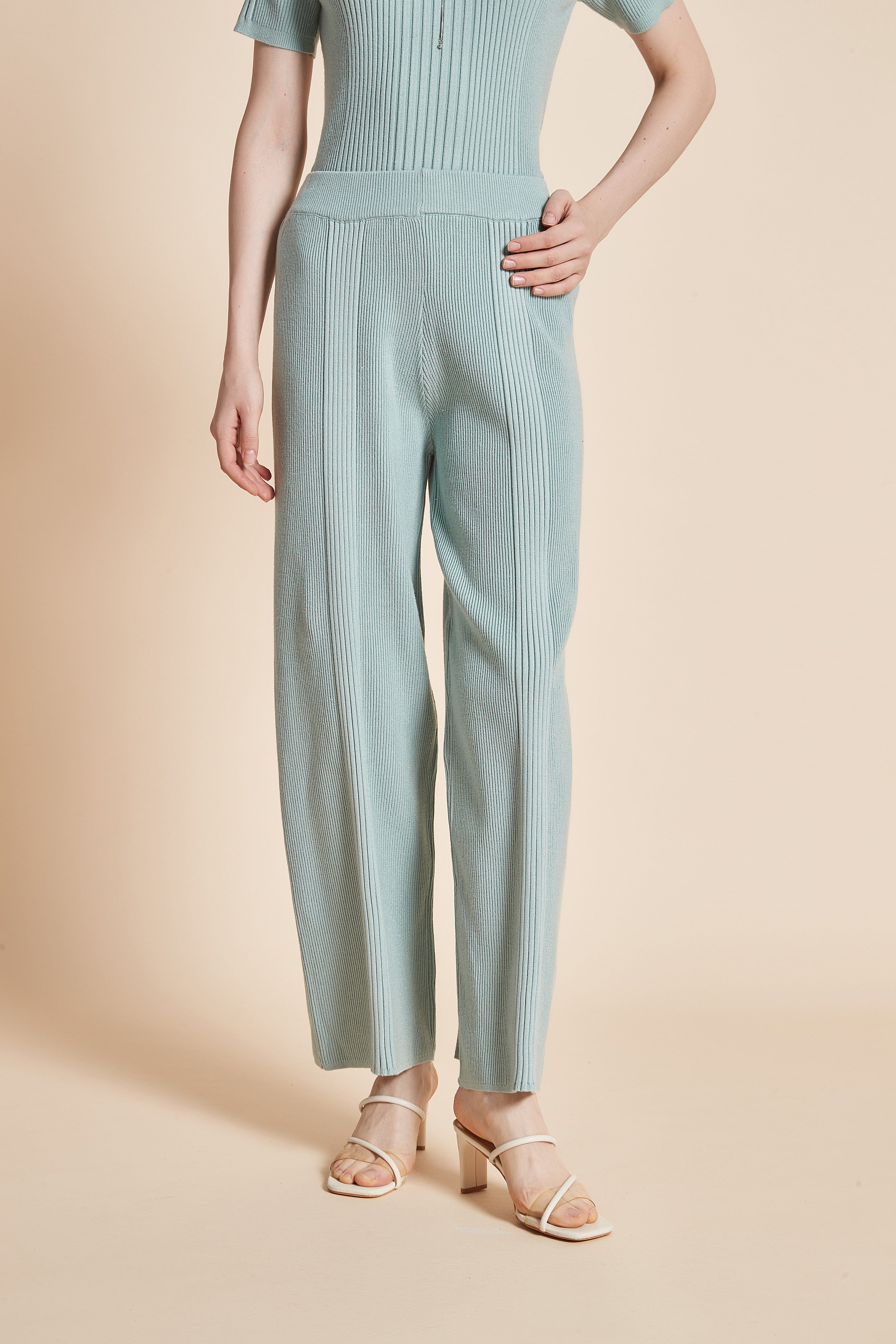 Comfortable wide-leg long pants - Image 7