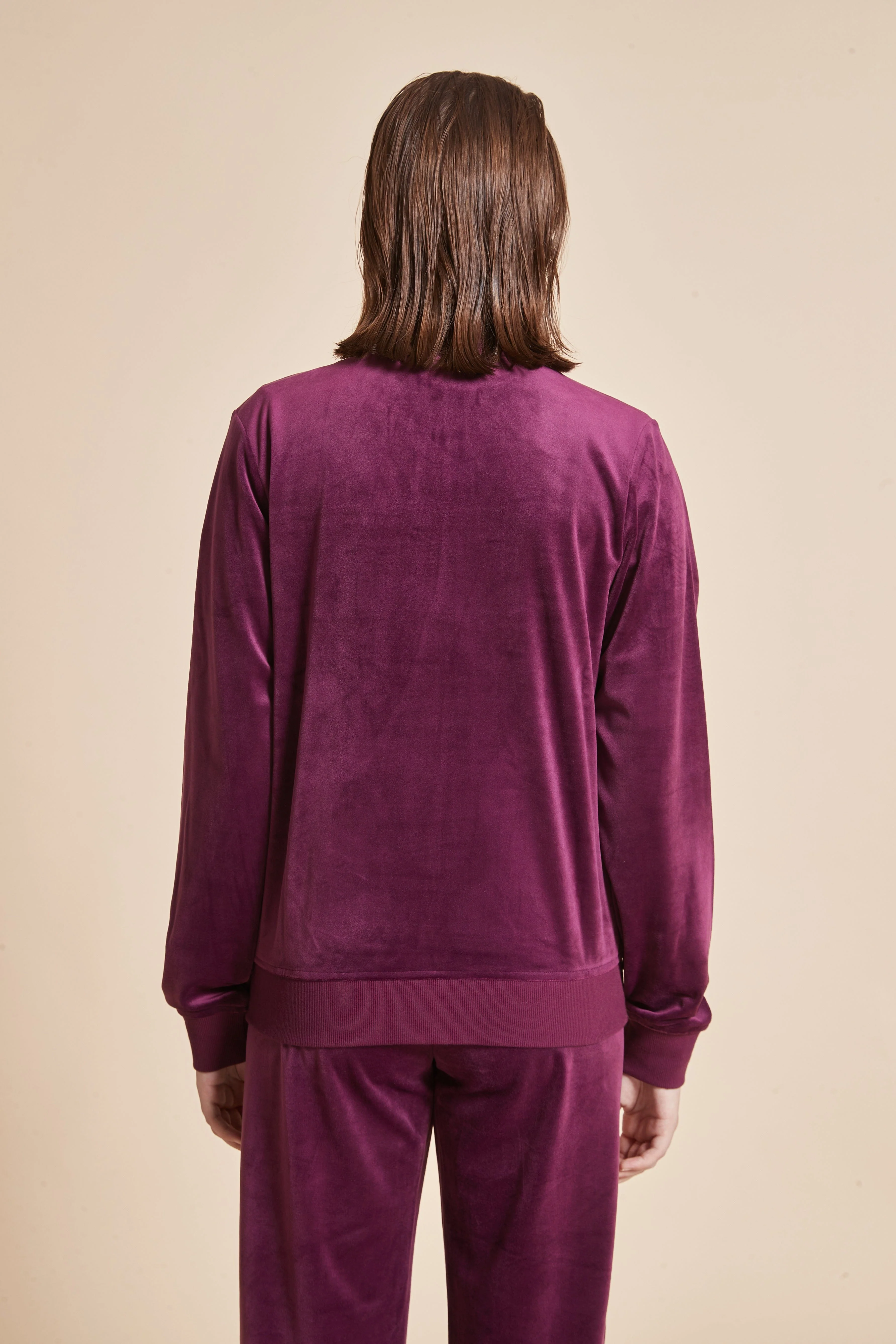 High-Neck Jacket With Long Sleeves And Front Zipper - Image 9