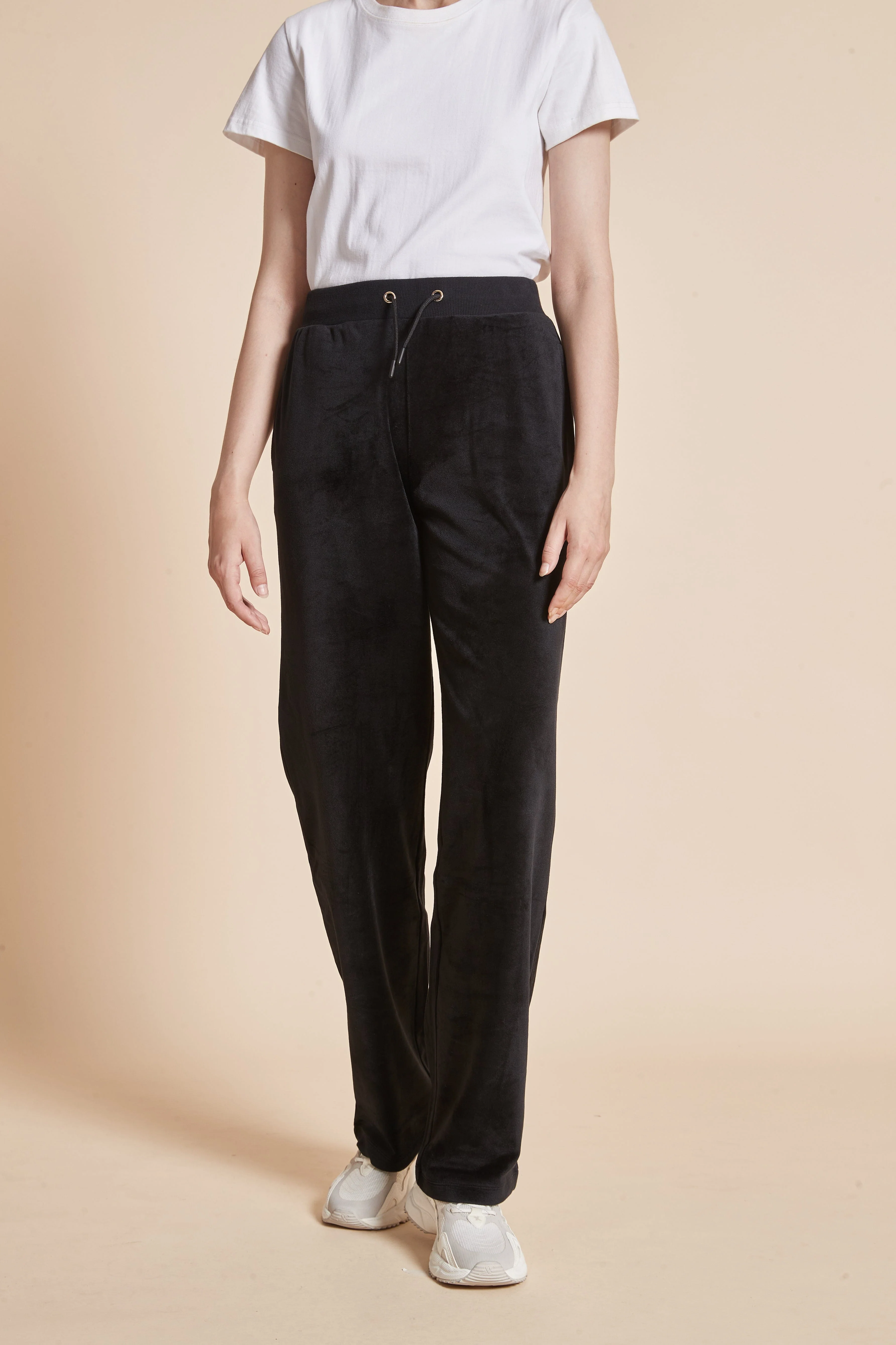 Plain Pants With Tie And Long Legs - Image 5