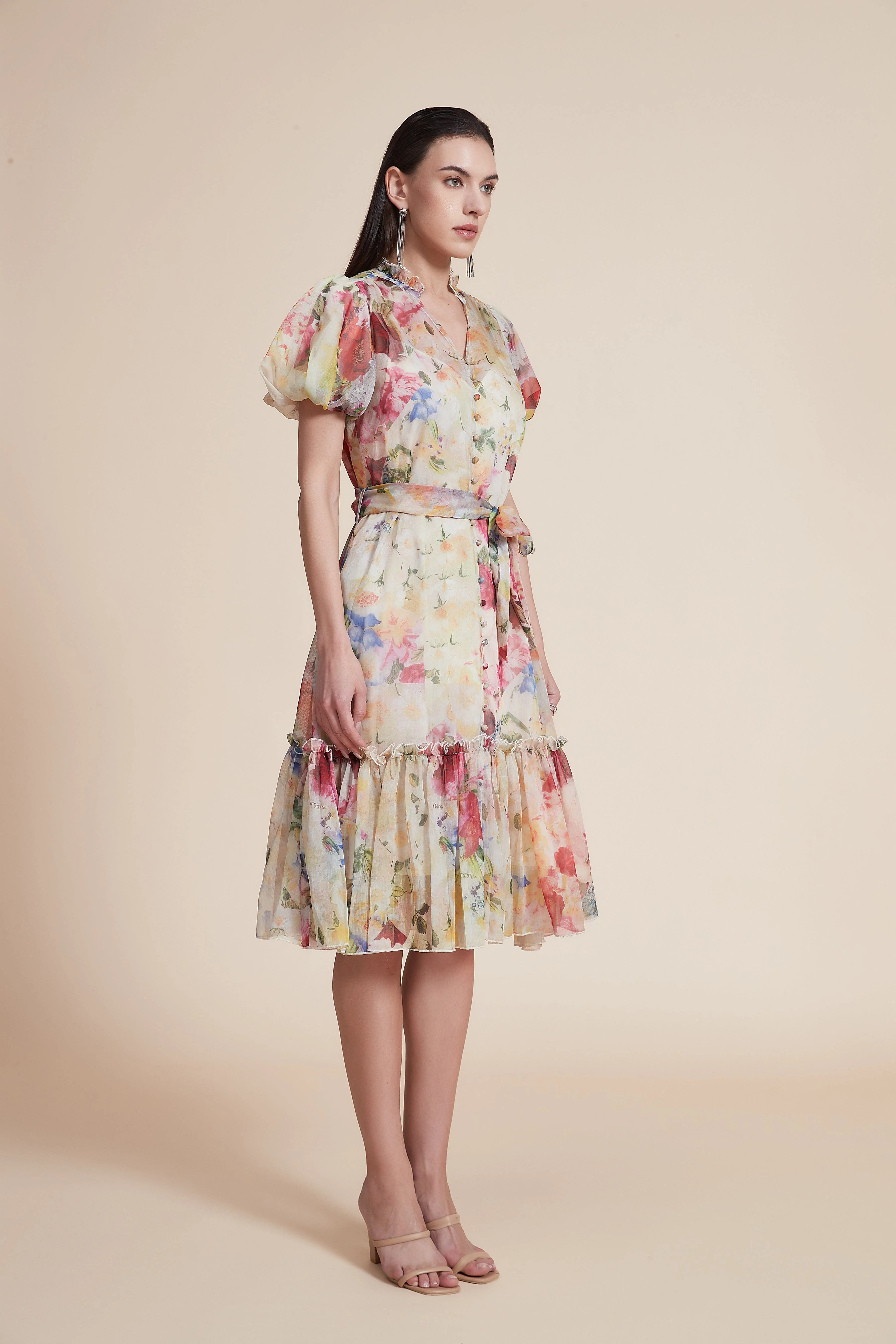 Sleeveless Wide-Leg Midi Dress - Image 3