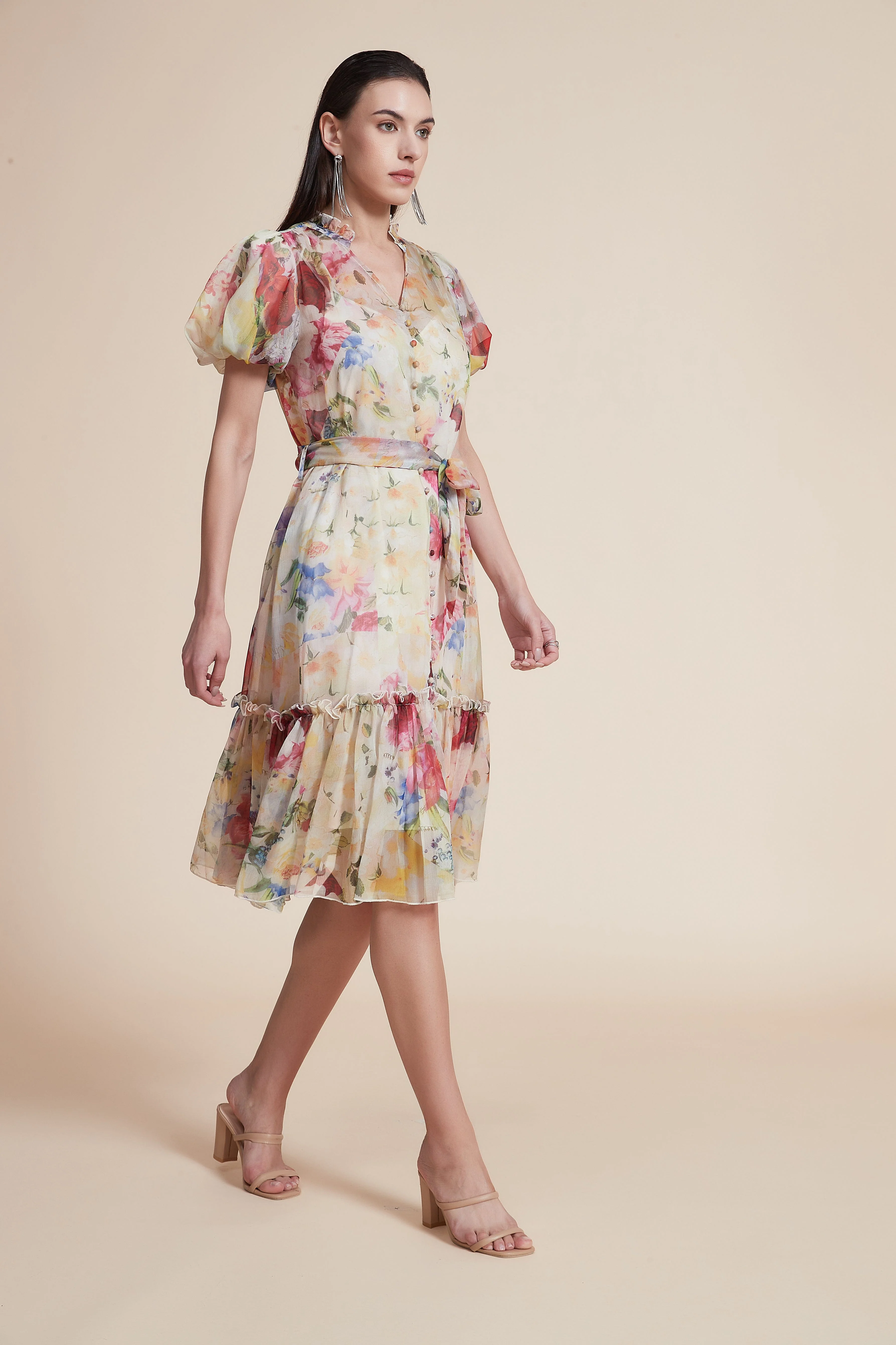 Sleeveless Wide-Leg Midi Dress - Image 4
