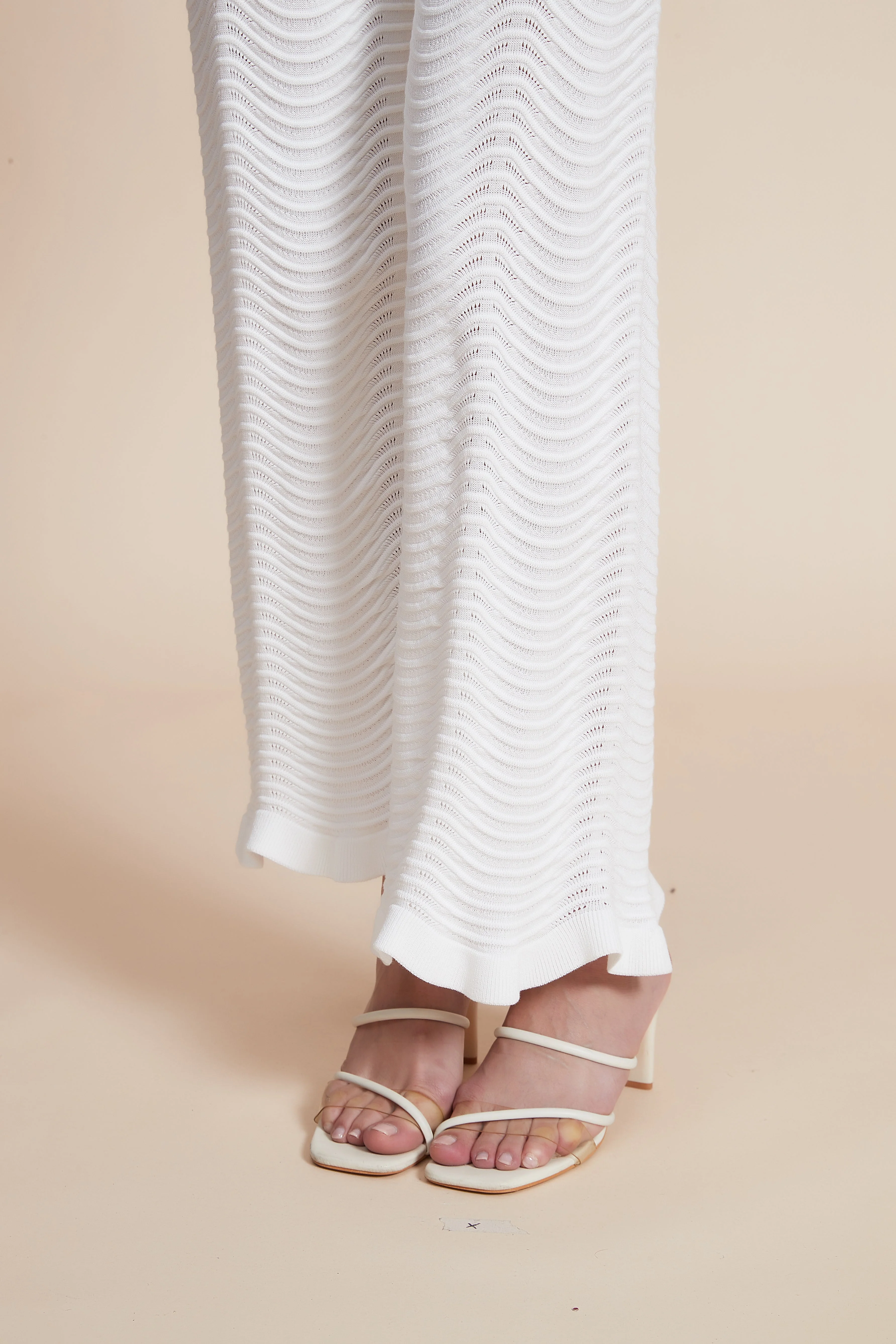 Wide-Legged Long Flared Pants - Image 3