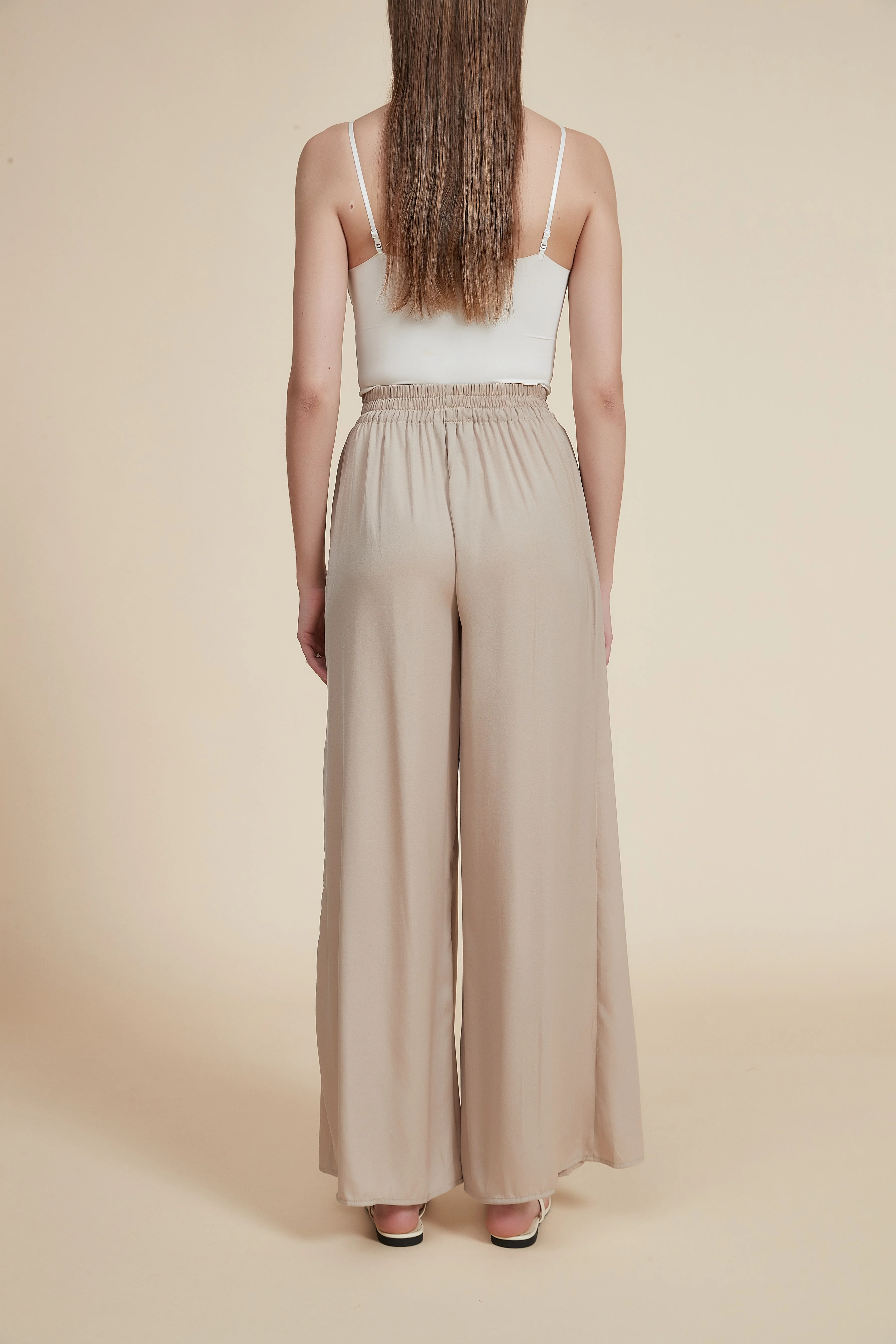 High-Waisted Wide-Leg Trousers - Image 6