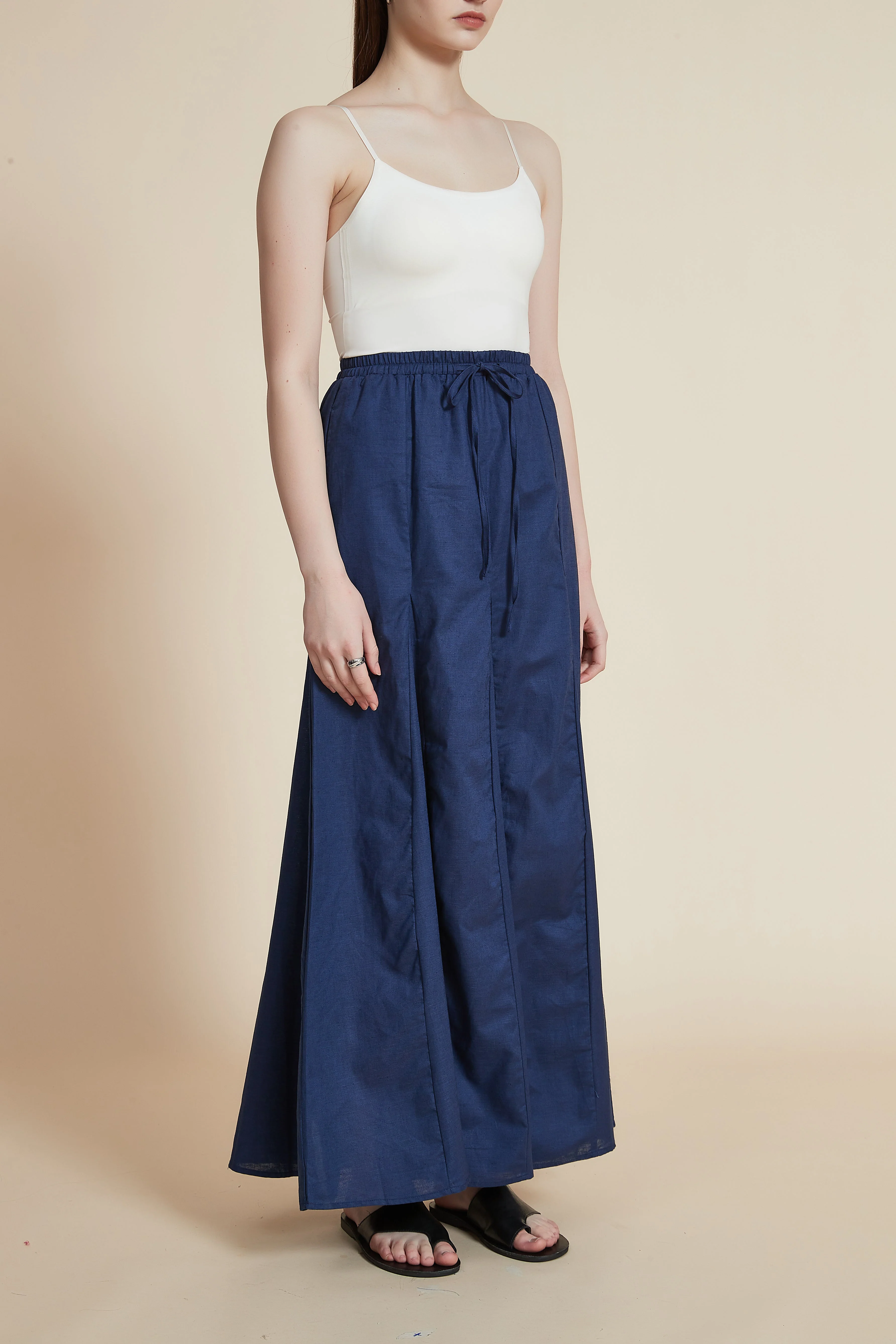 Wide Flared Maxi Skirt - Image 6