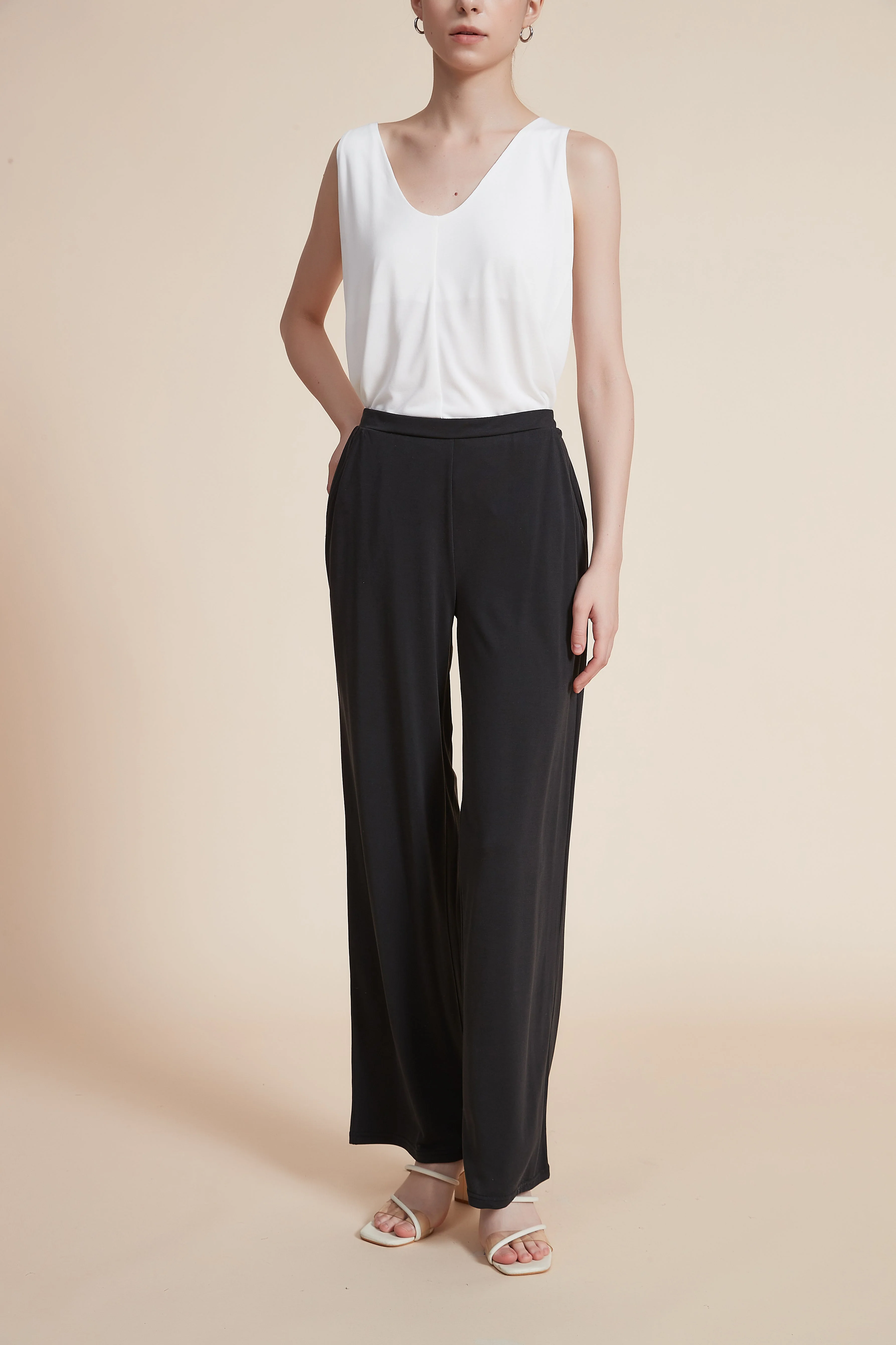 Plain long pants - Image 10