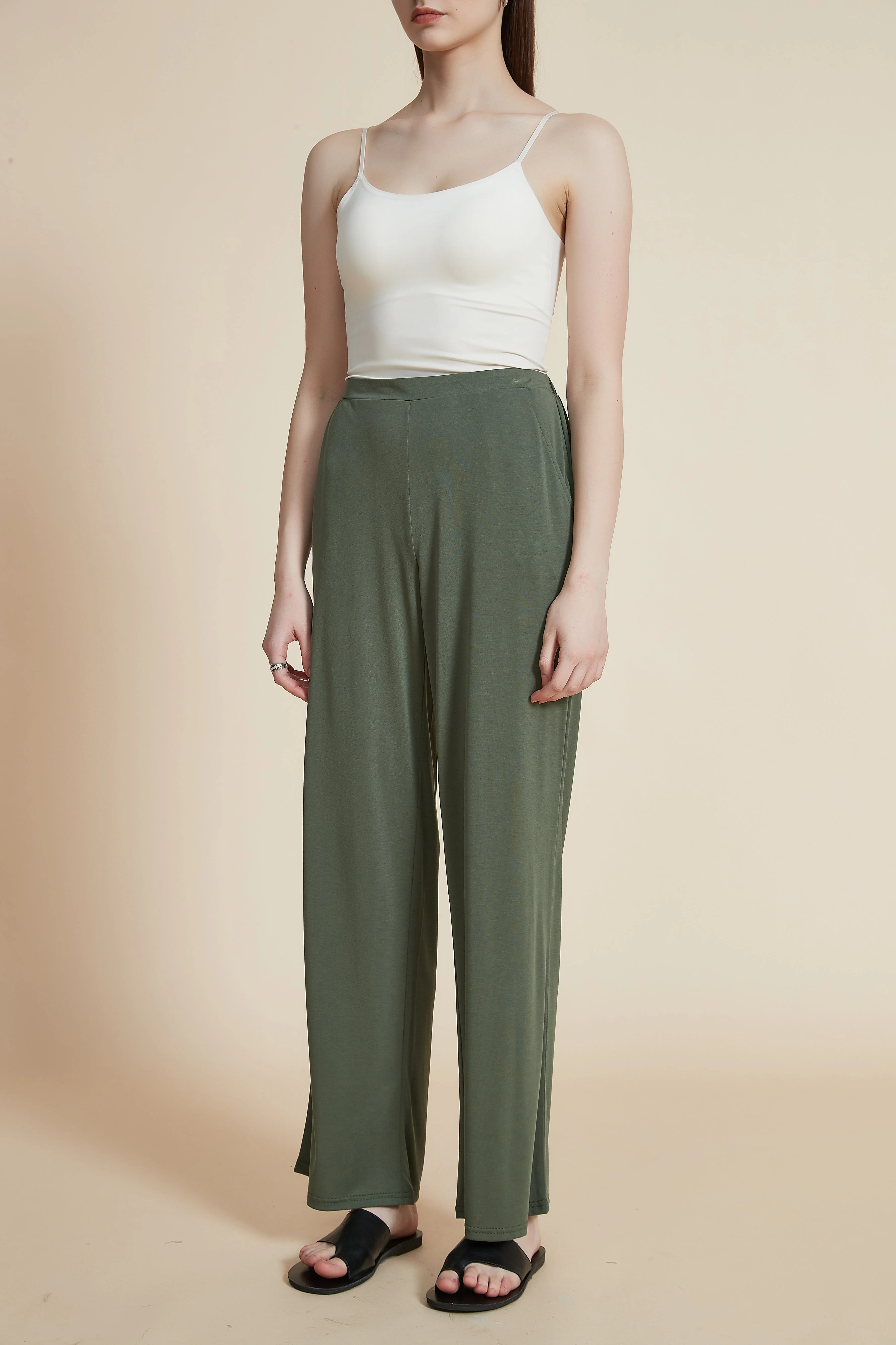 Plain long pants - Image 15