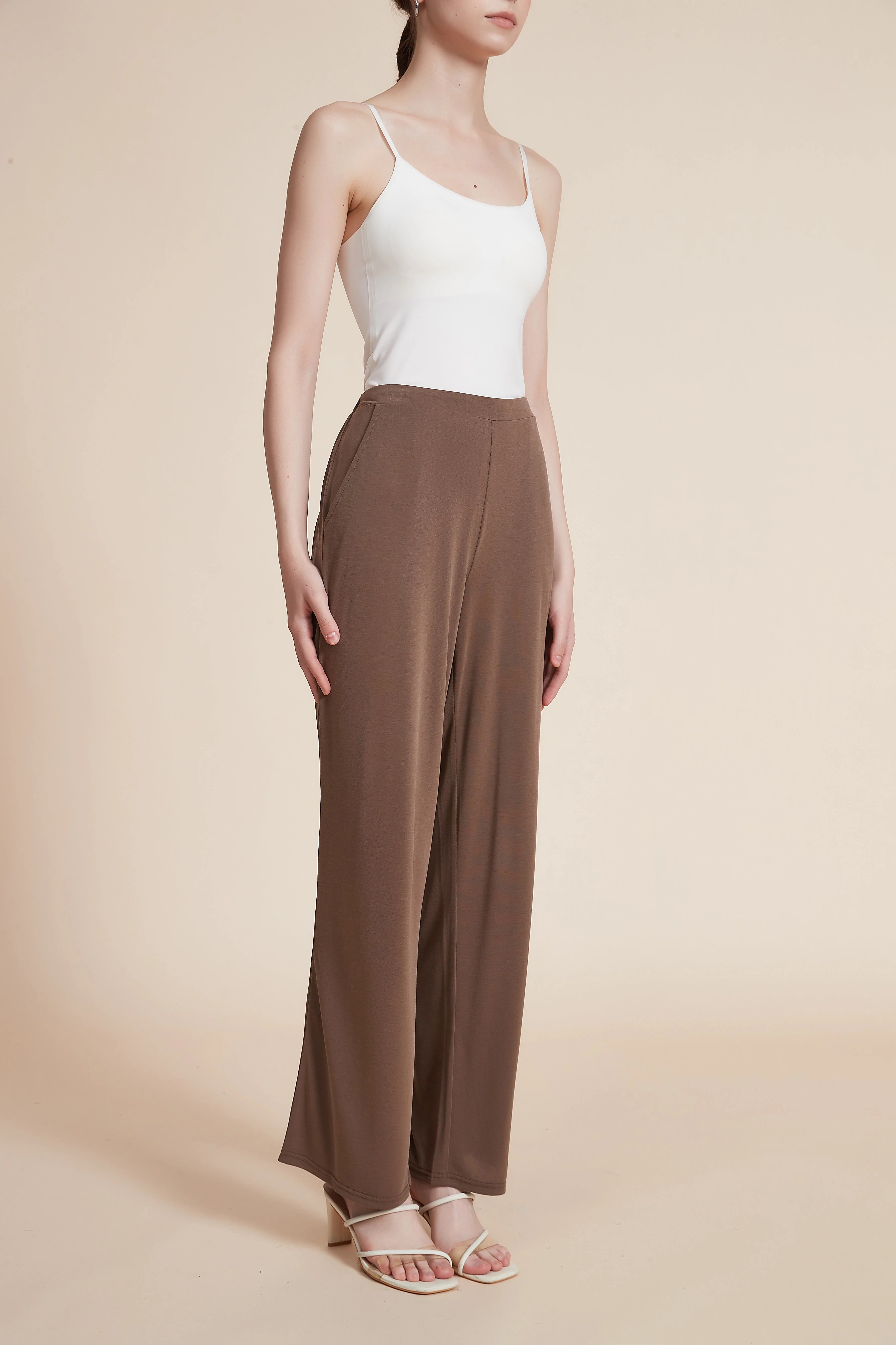 Plain long pants - Image 4