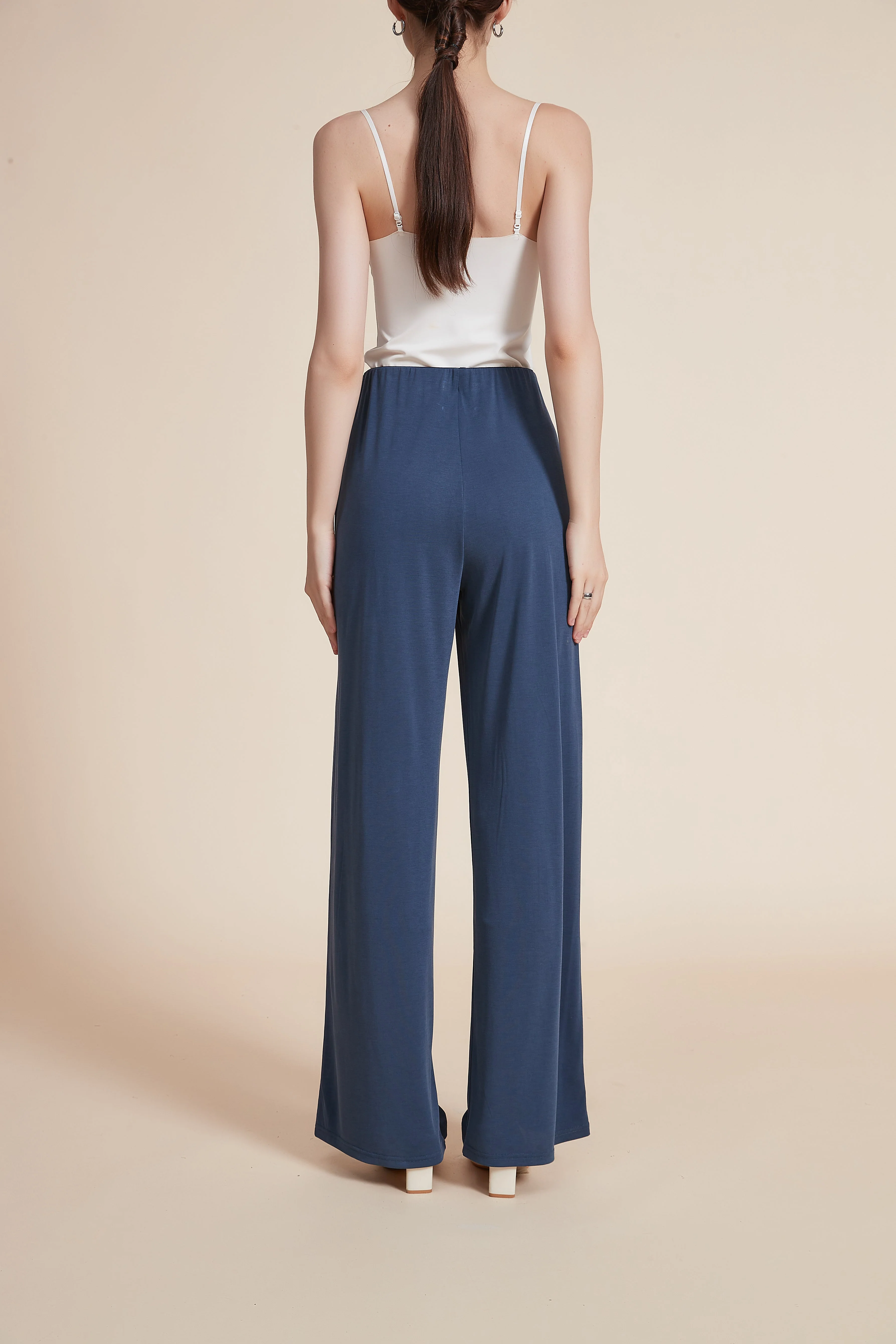 Plain long pants - Image 11