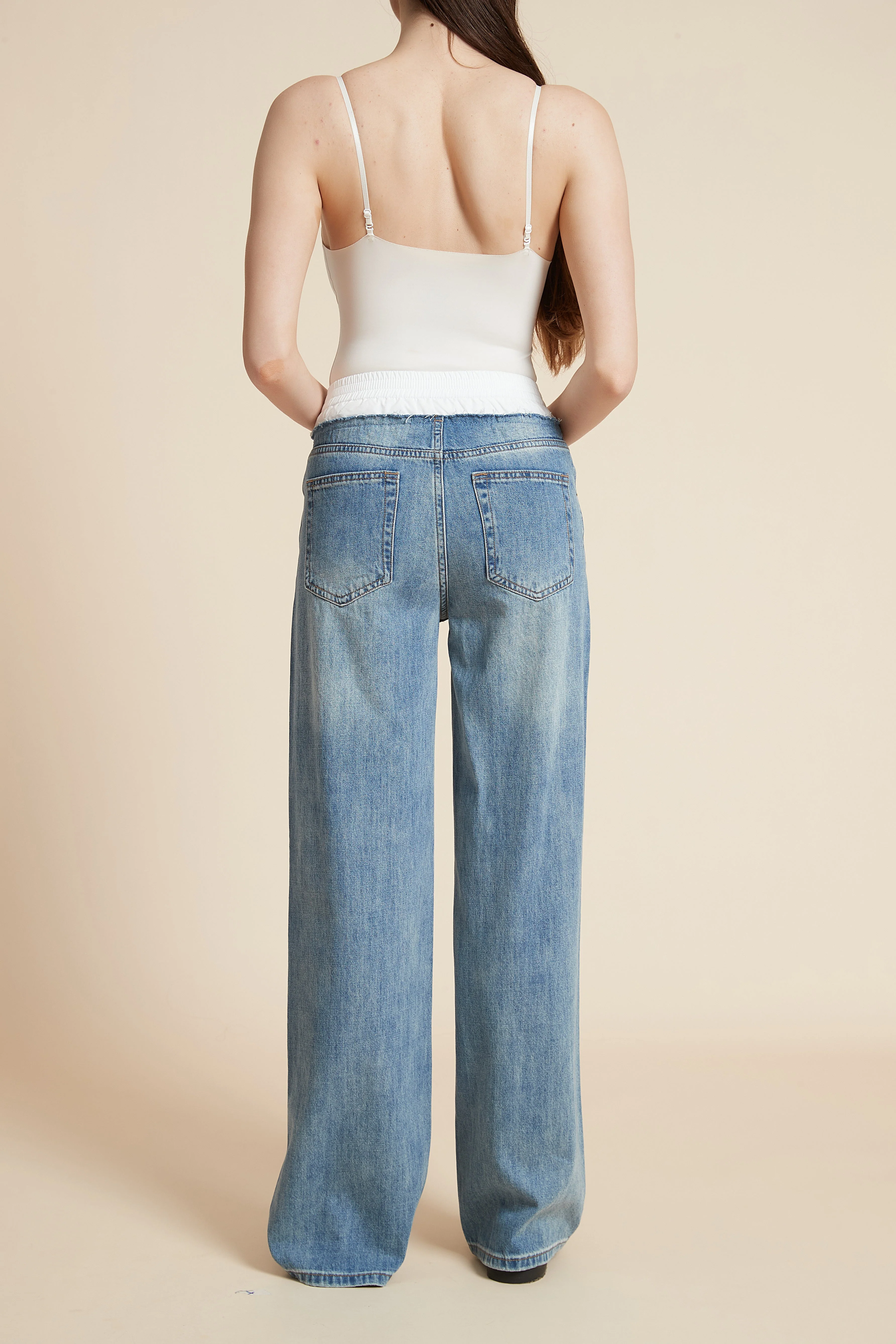 Wide-Leg Long Jeans - Image 6