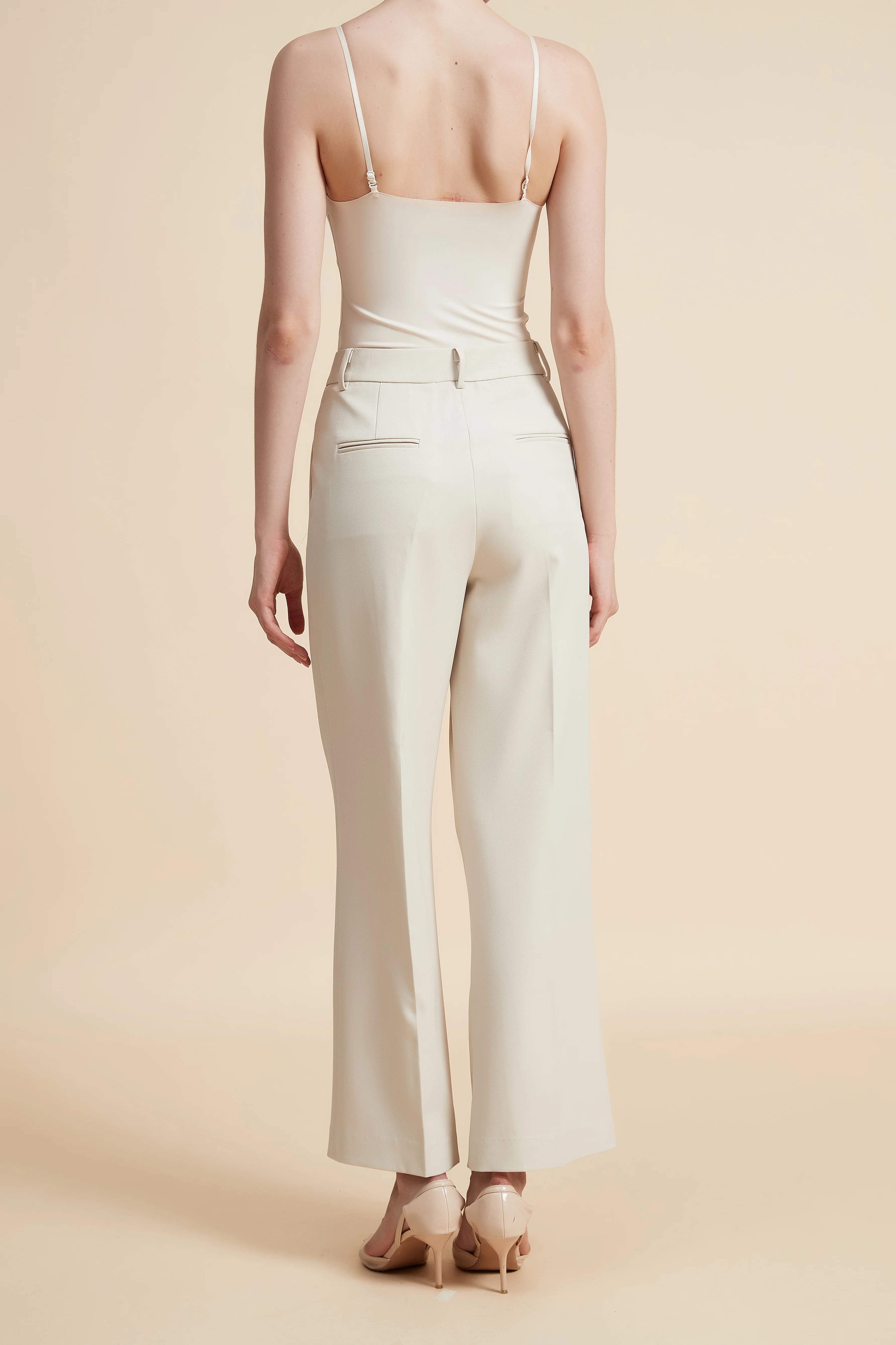 Wide Leg Classic Trousers - Image 5