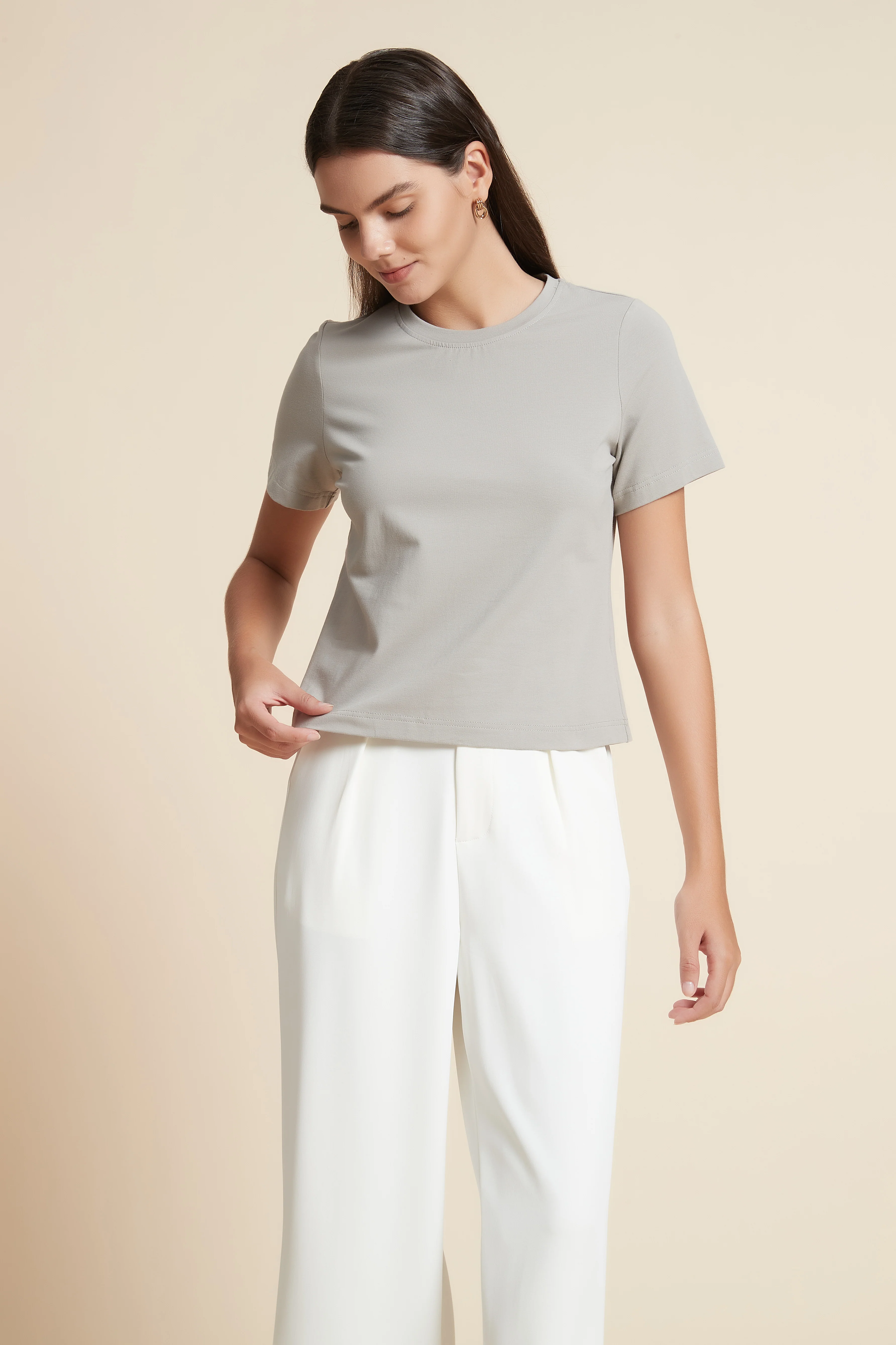 Short Sleeve Crew Neck T-Shirt - Image 13