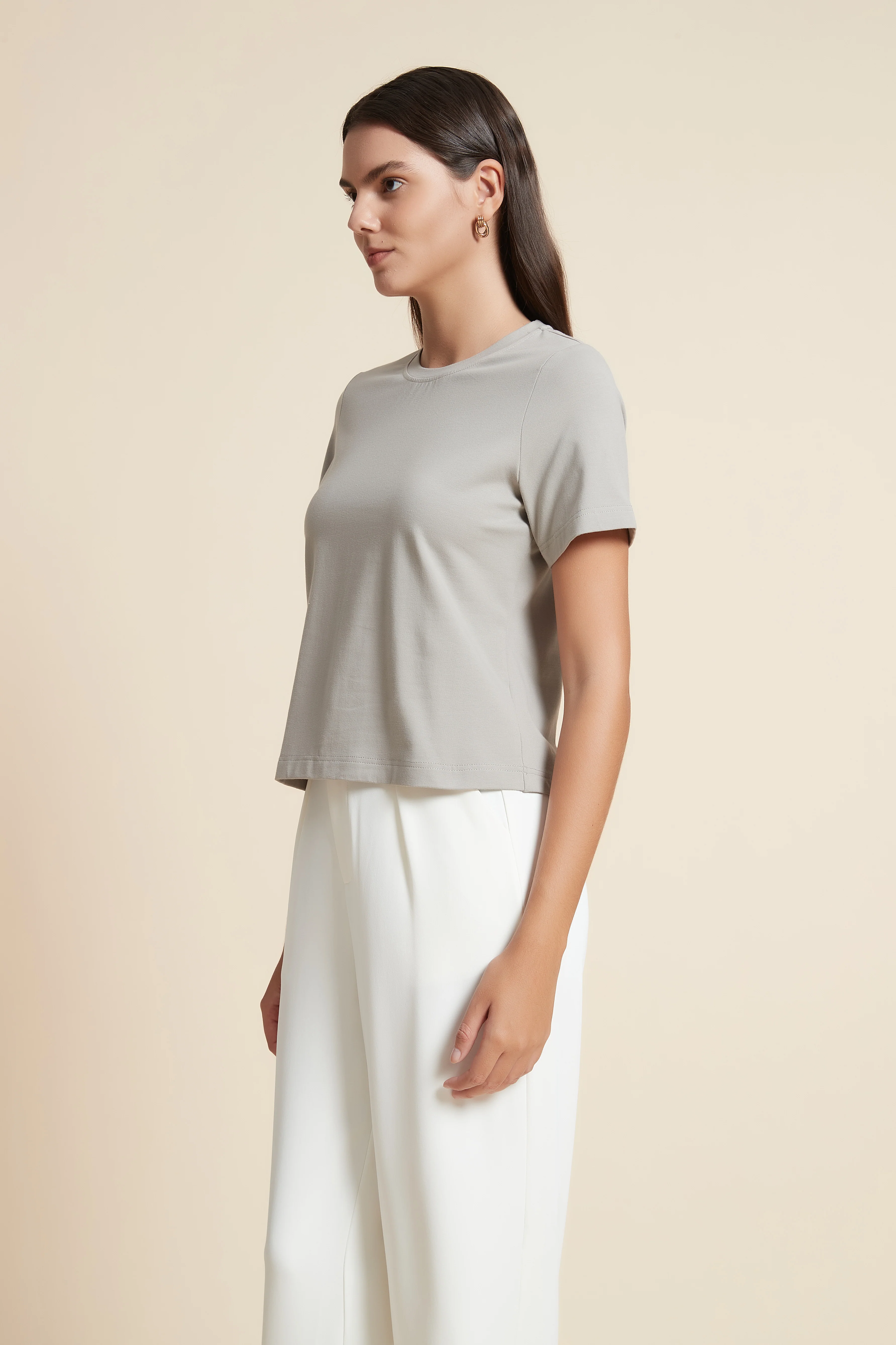 Short Sleeve Crew Neck T-Shirt - Image 15