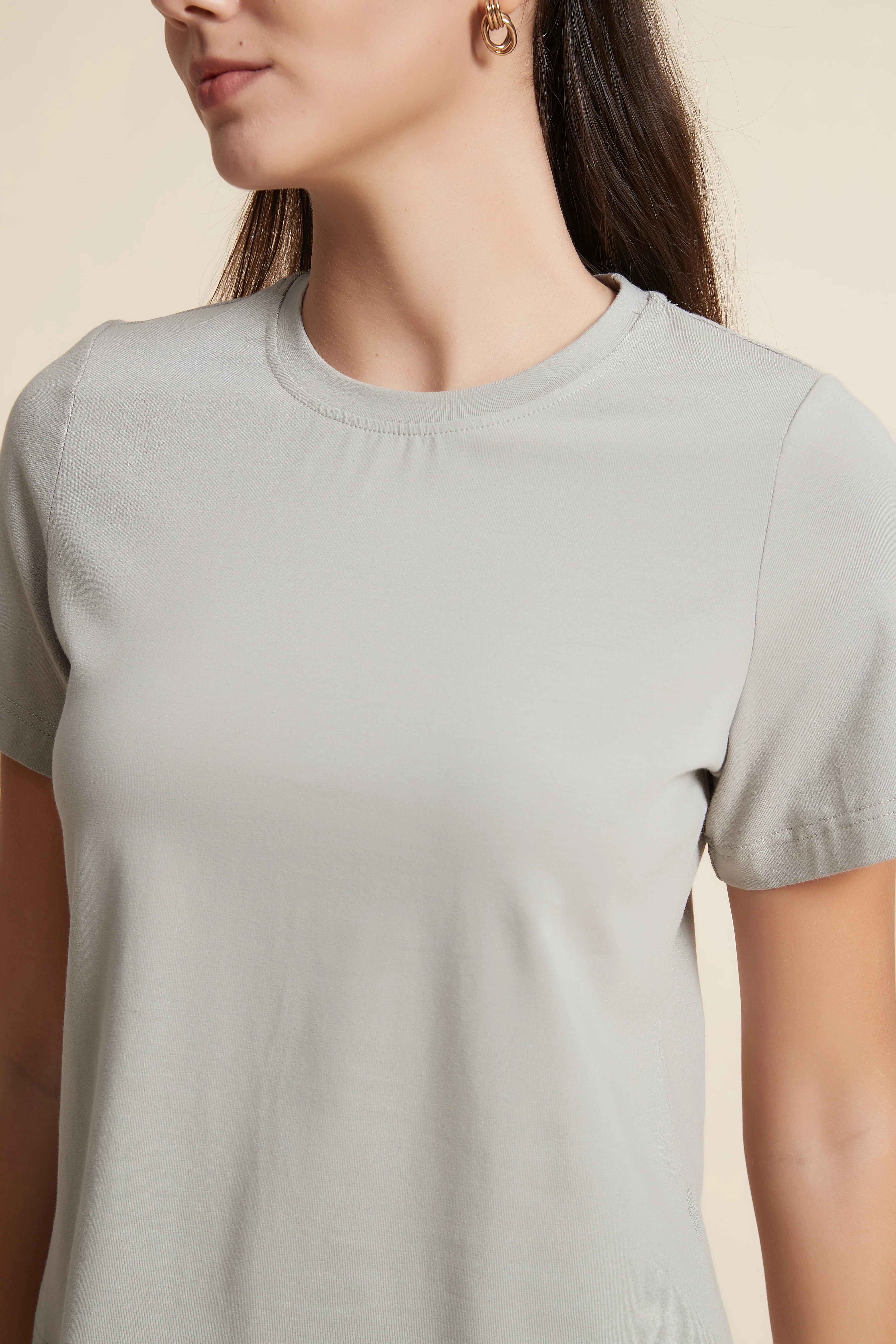 Short Sleeve Crew Neck T-Shirt - Image 16