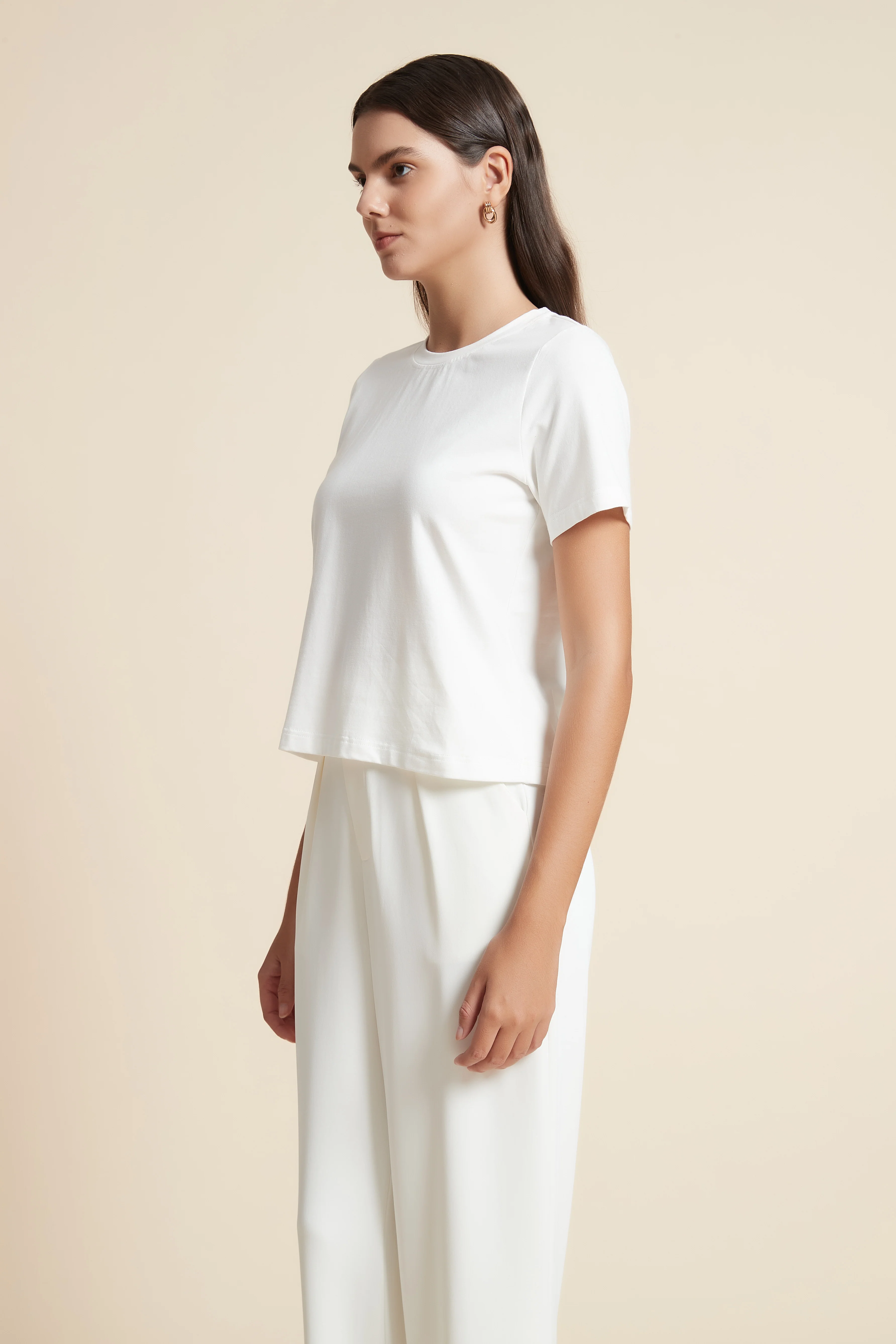 Short Sleeve Crew Neck T-Shirt - Image 3