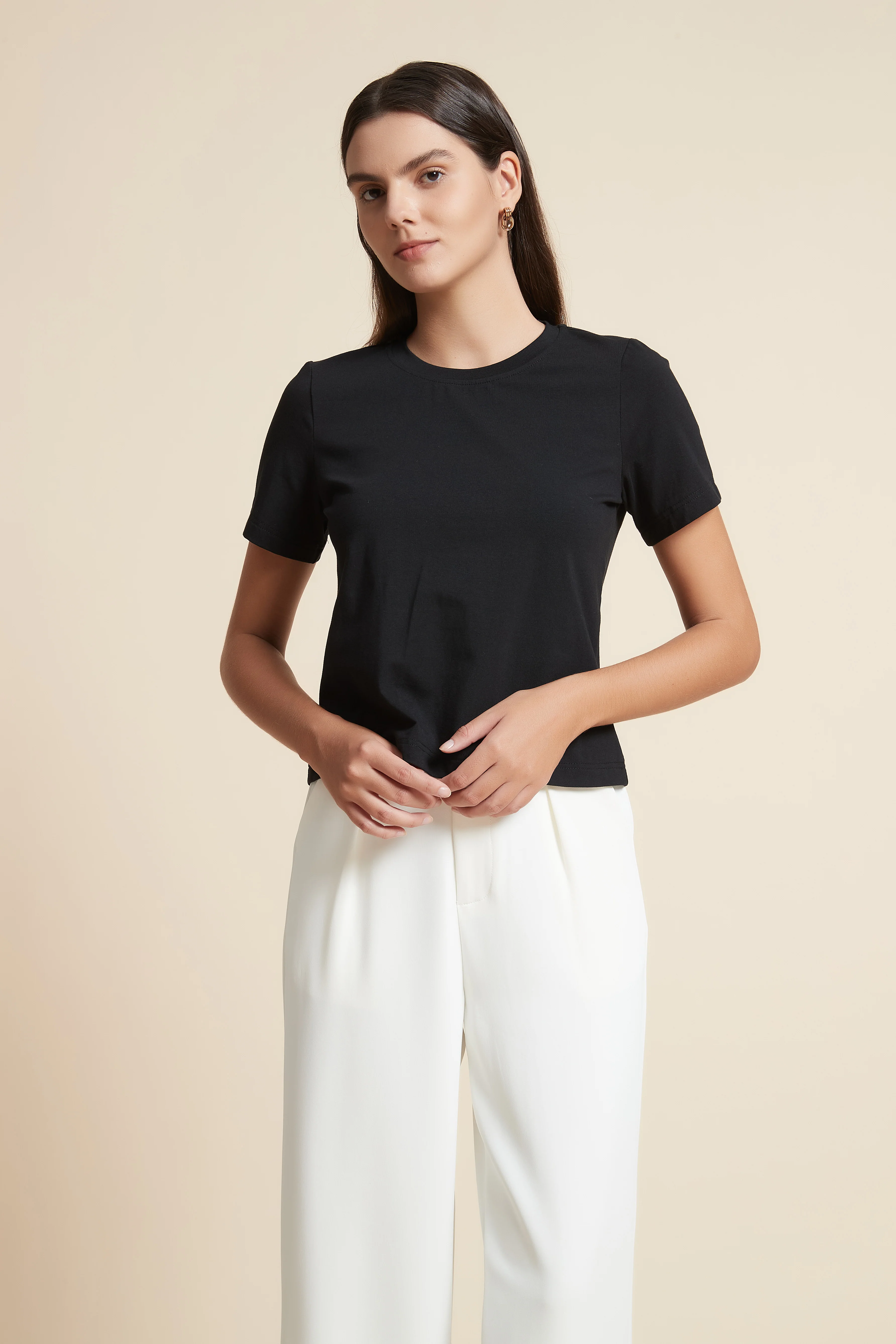 Short Sleeve Crew Neck T-Shirt - Image 7