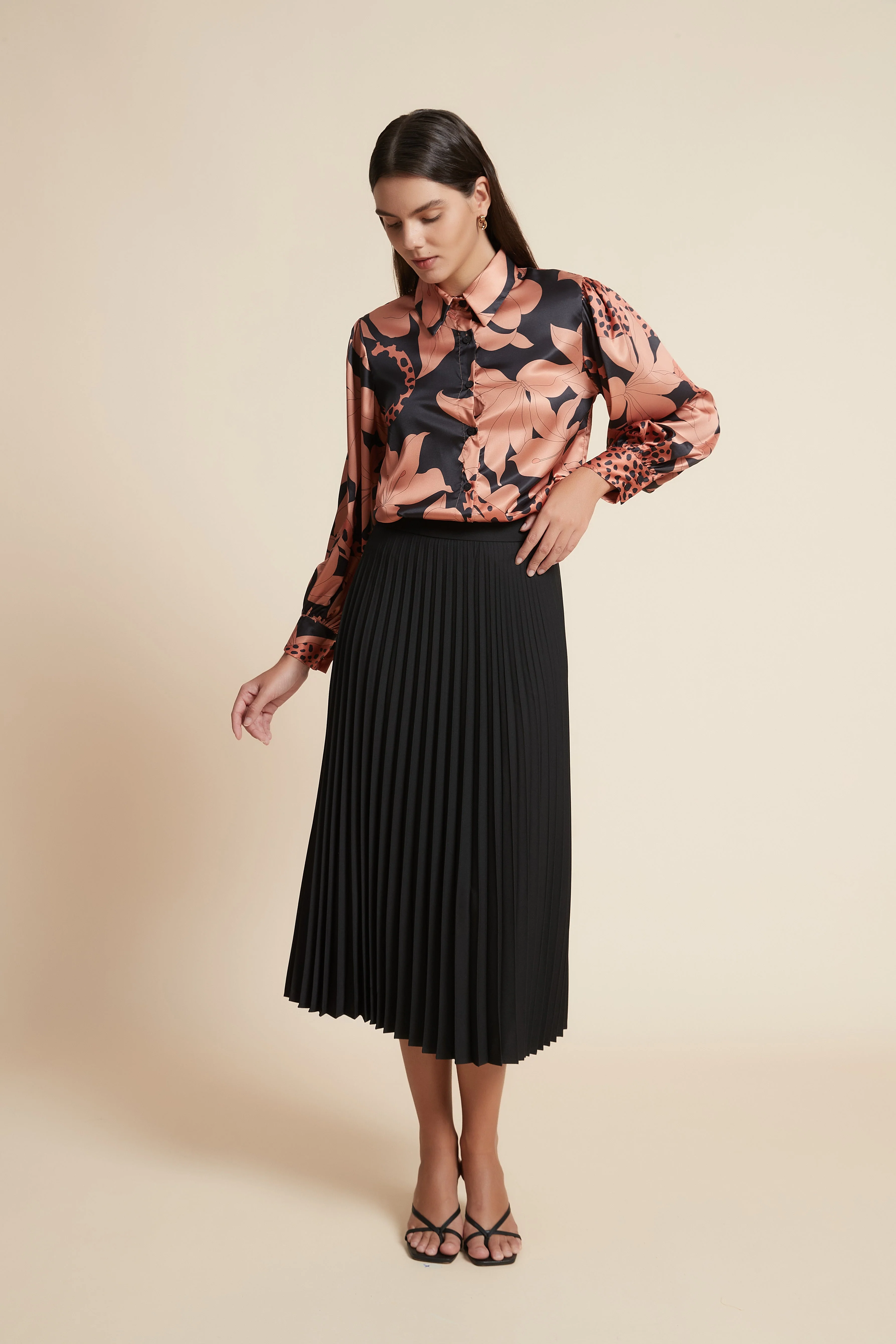 Long Sleeve Printed Shirt - Image 6