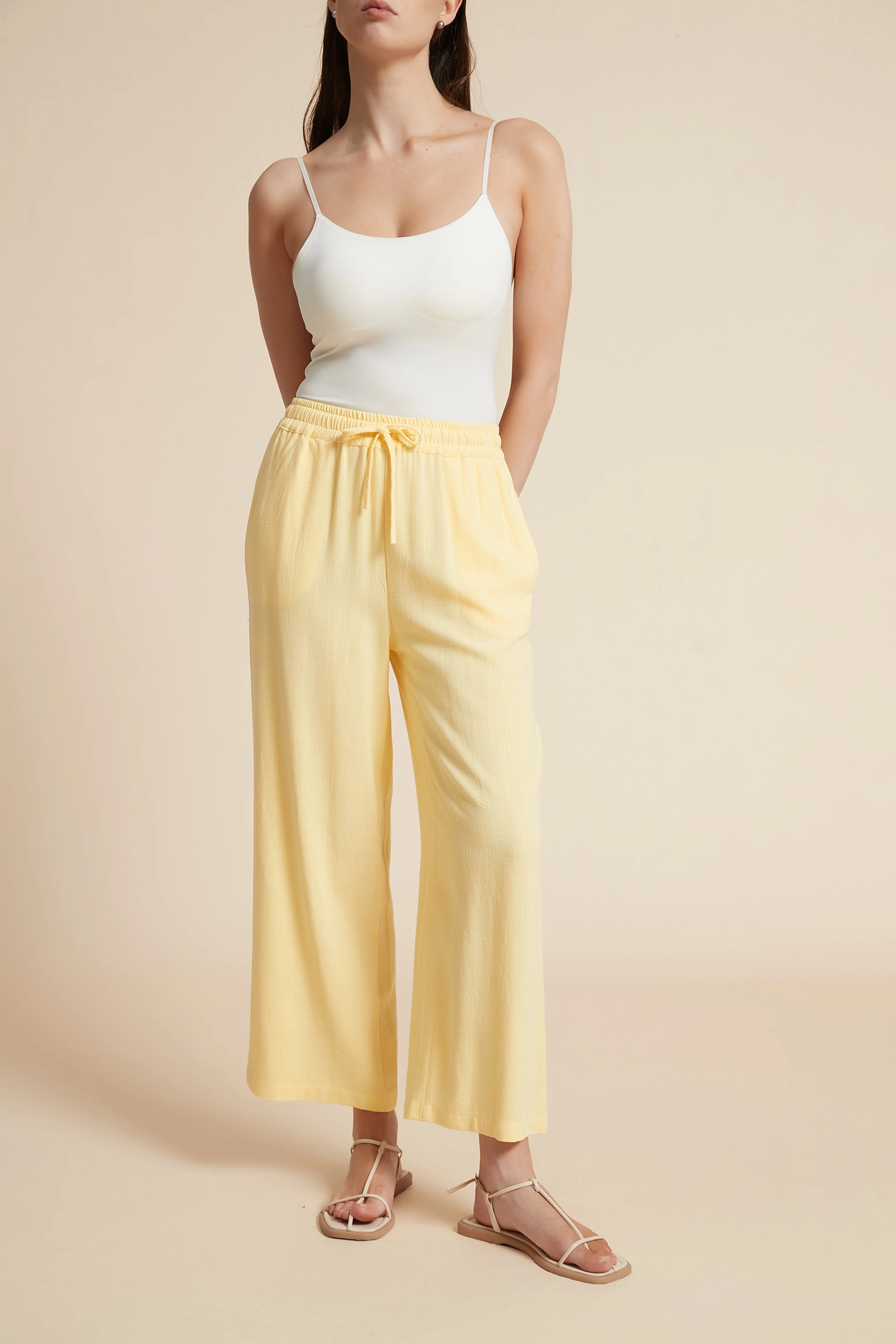 Wide-Leg Drawstring Pants - Image 14