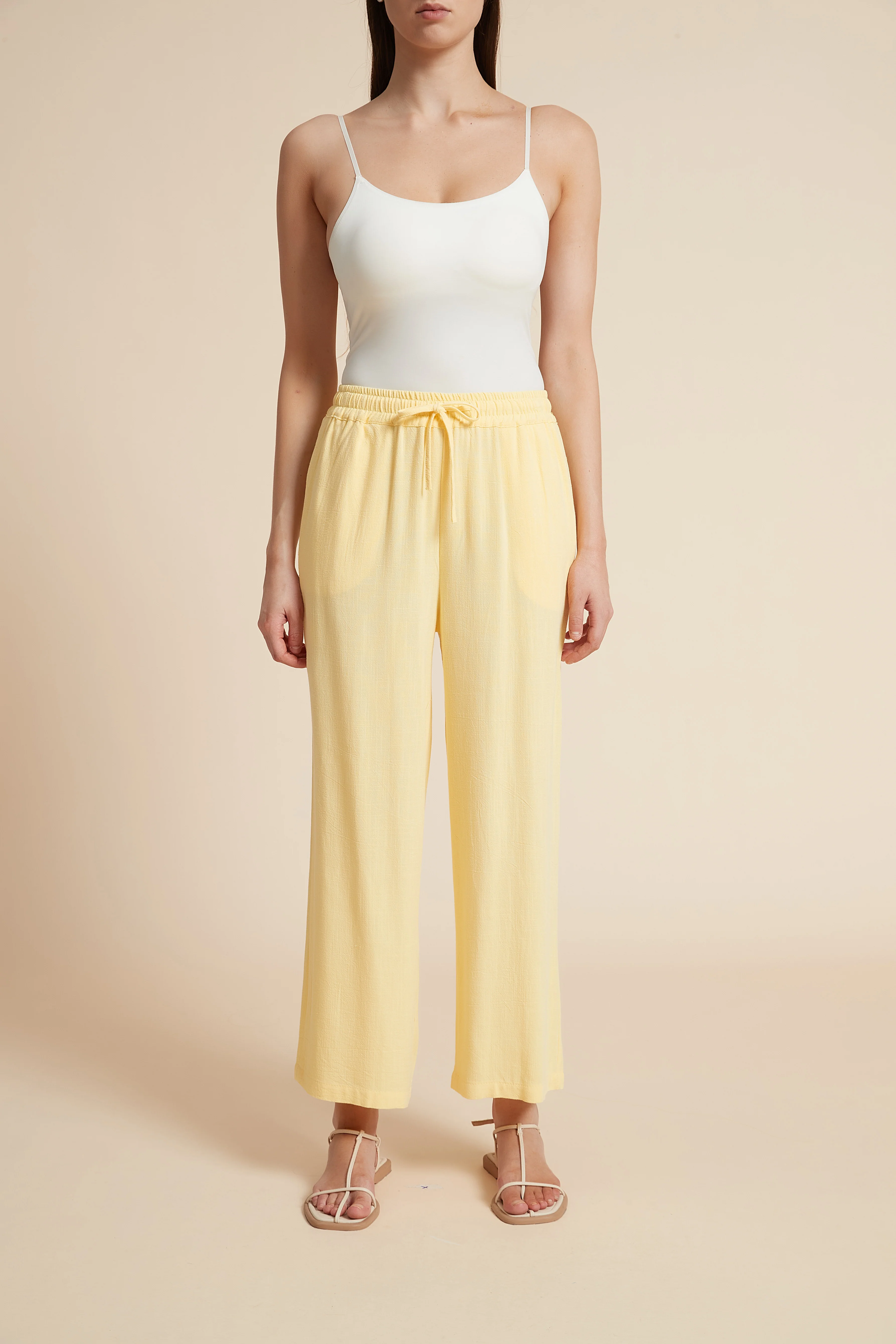 Wide-Leg Drawstring Pants - Image 15