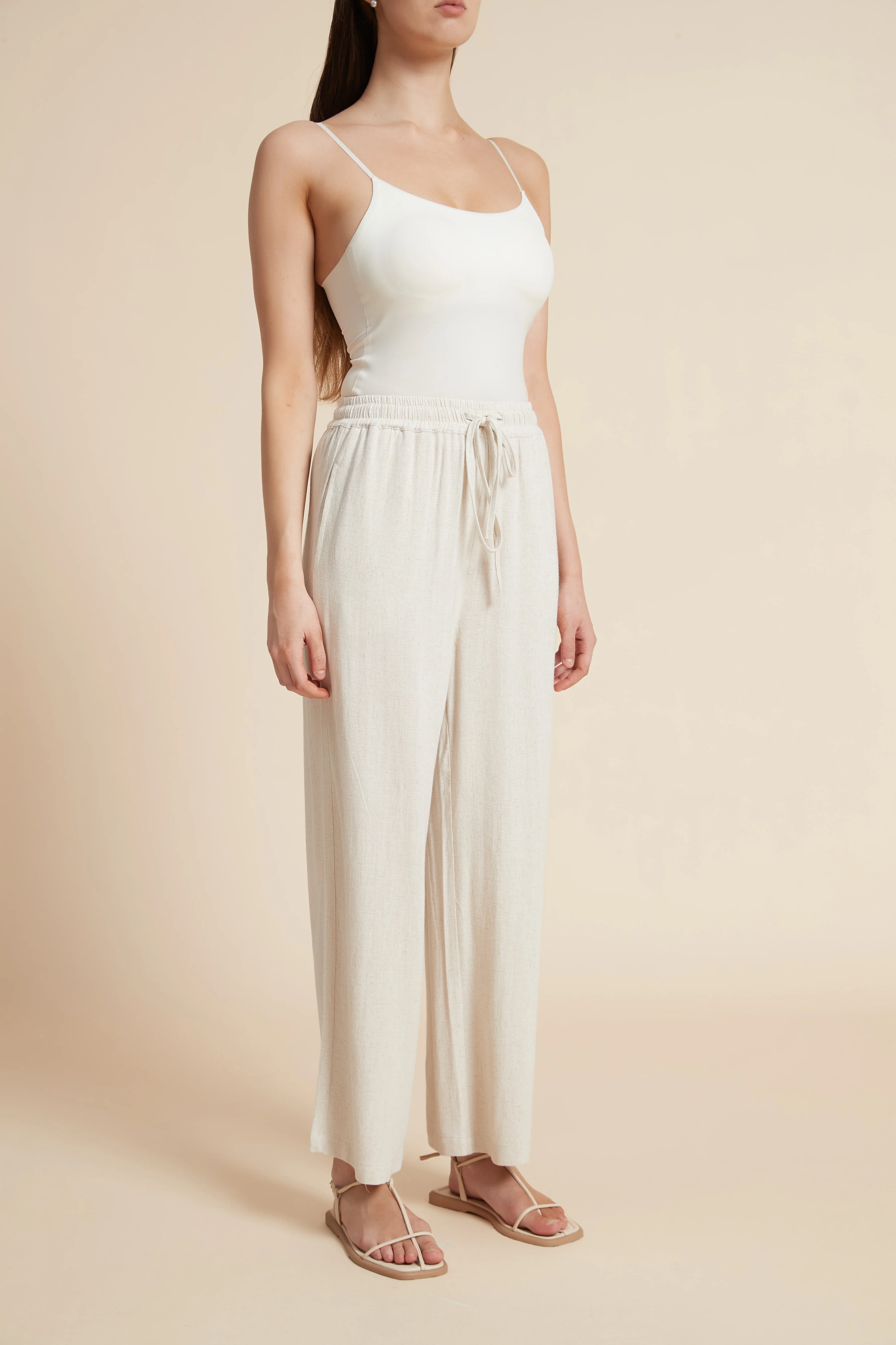 Wide-Leg Drawstring Pants - Image 21