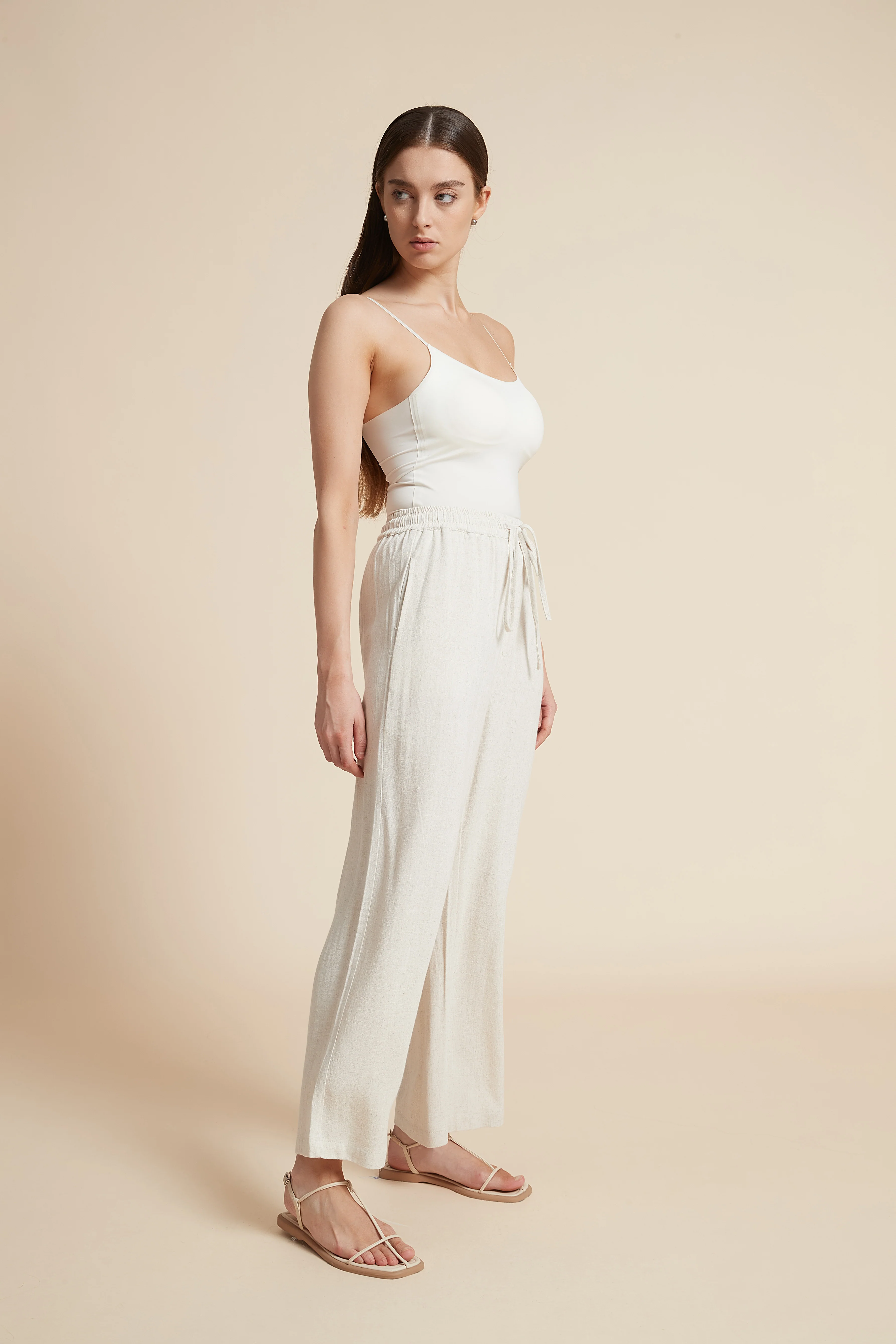 Wide-Leg Drawstring Pants - Image 22