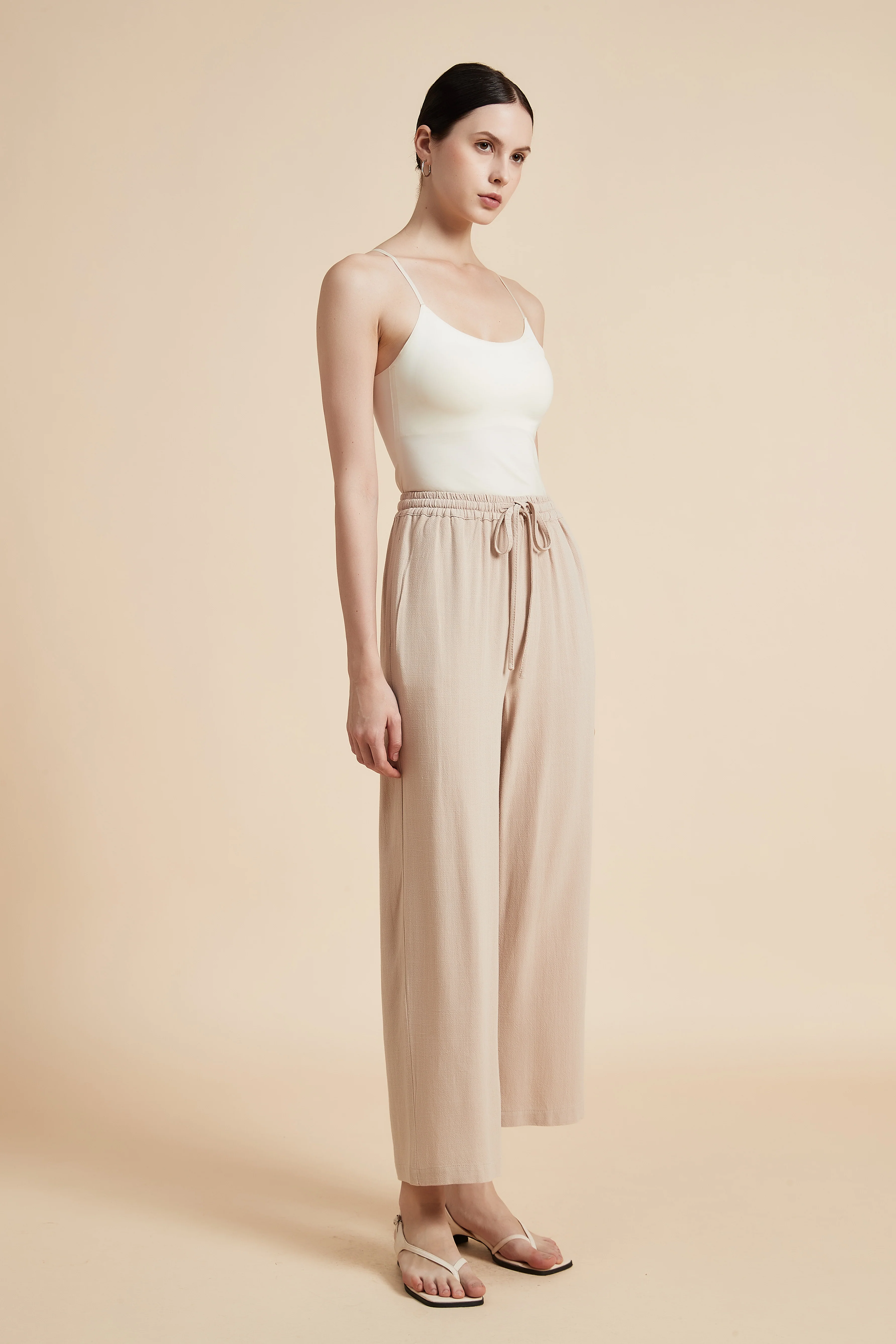 Wide-Leg Drawstring Pants - Image 26