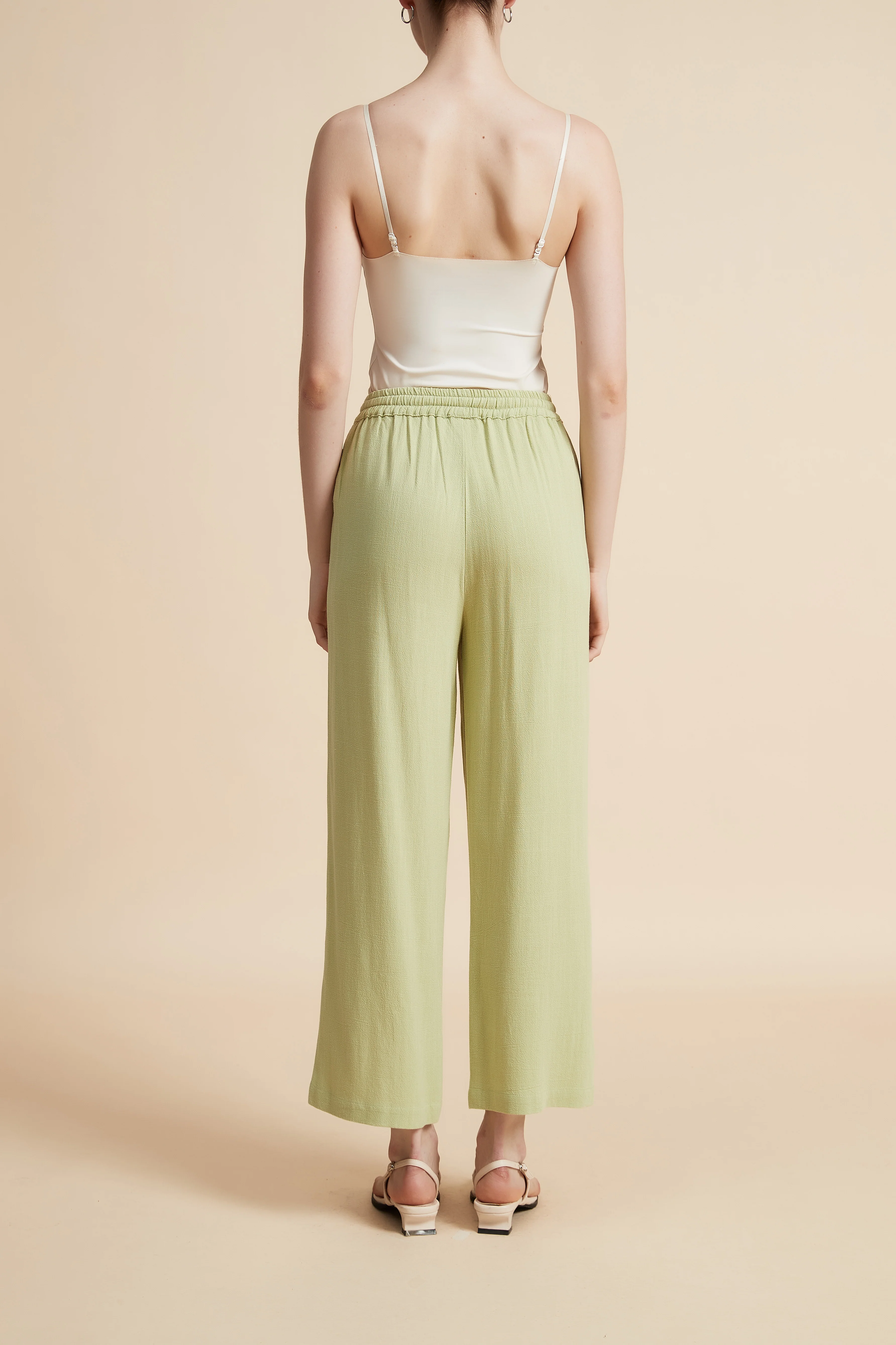 Wide-Leg Drawstring Pants - Image 5