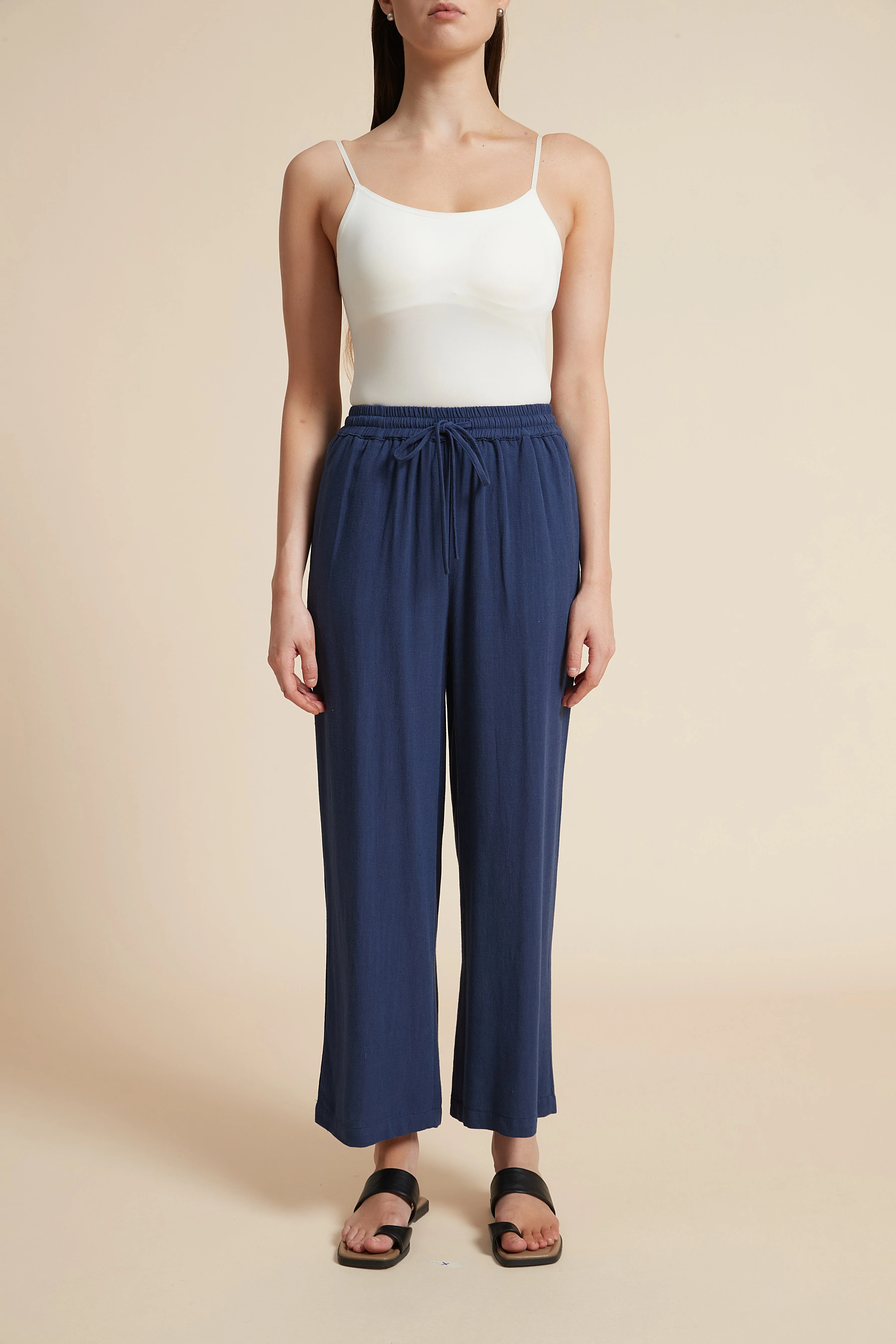 Wide-Leg Drawstring Pants - Image 7