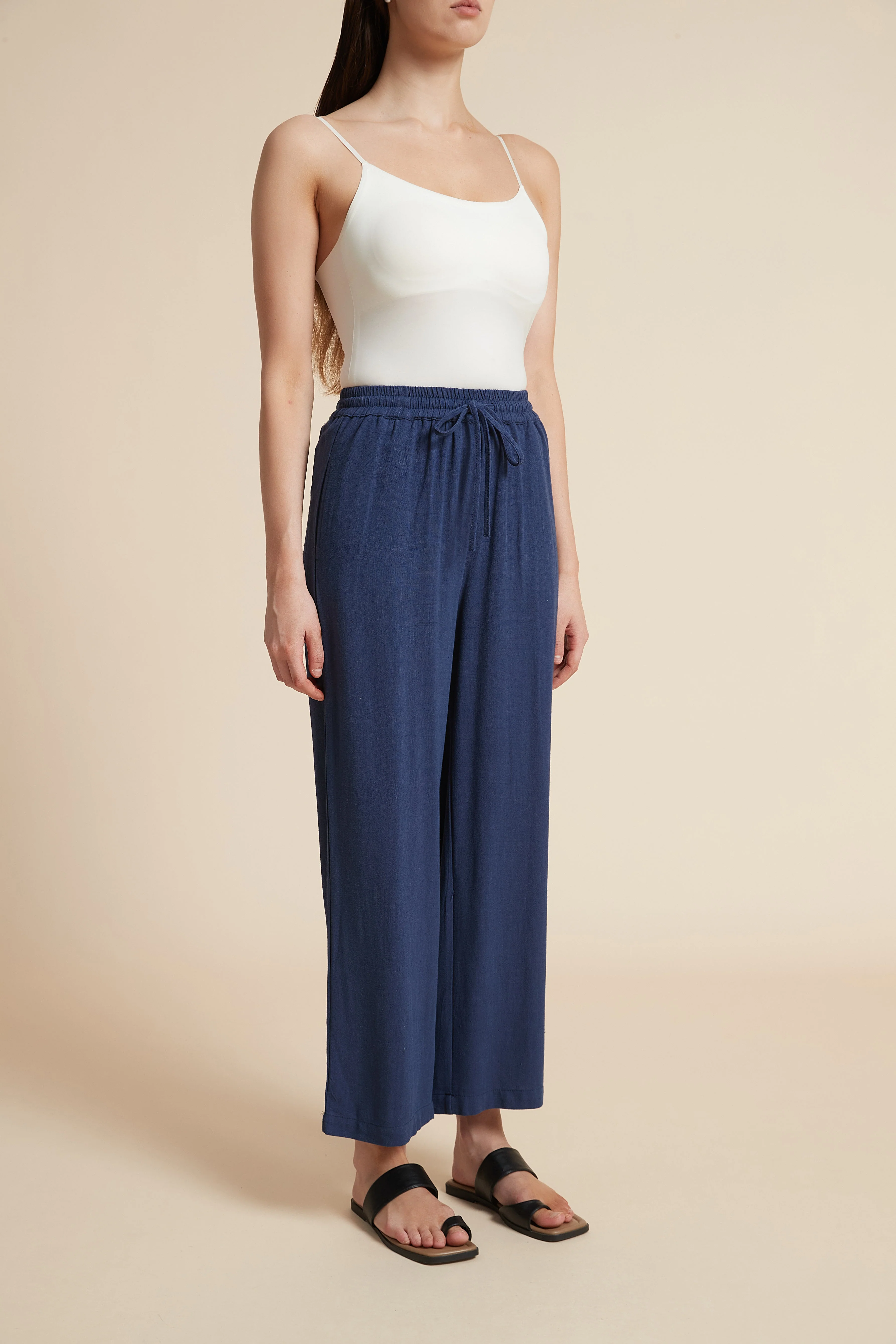 Wide-Leg Drawstring Pants - Image 8