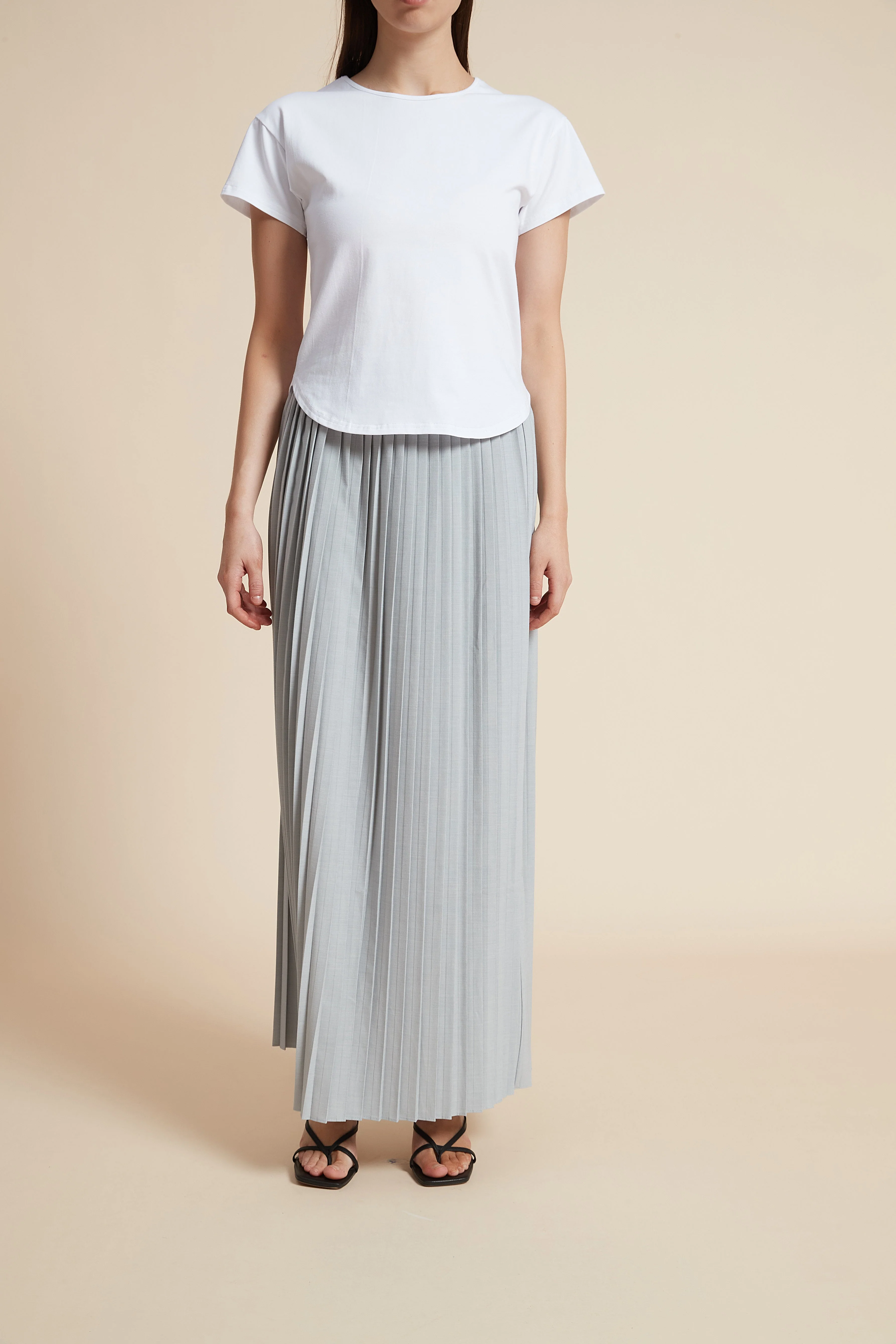 Pleated Maxi Skirt - Image 3