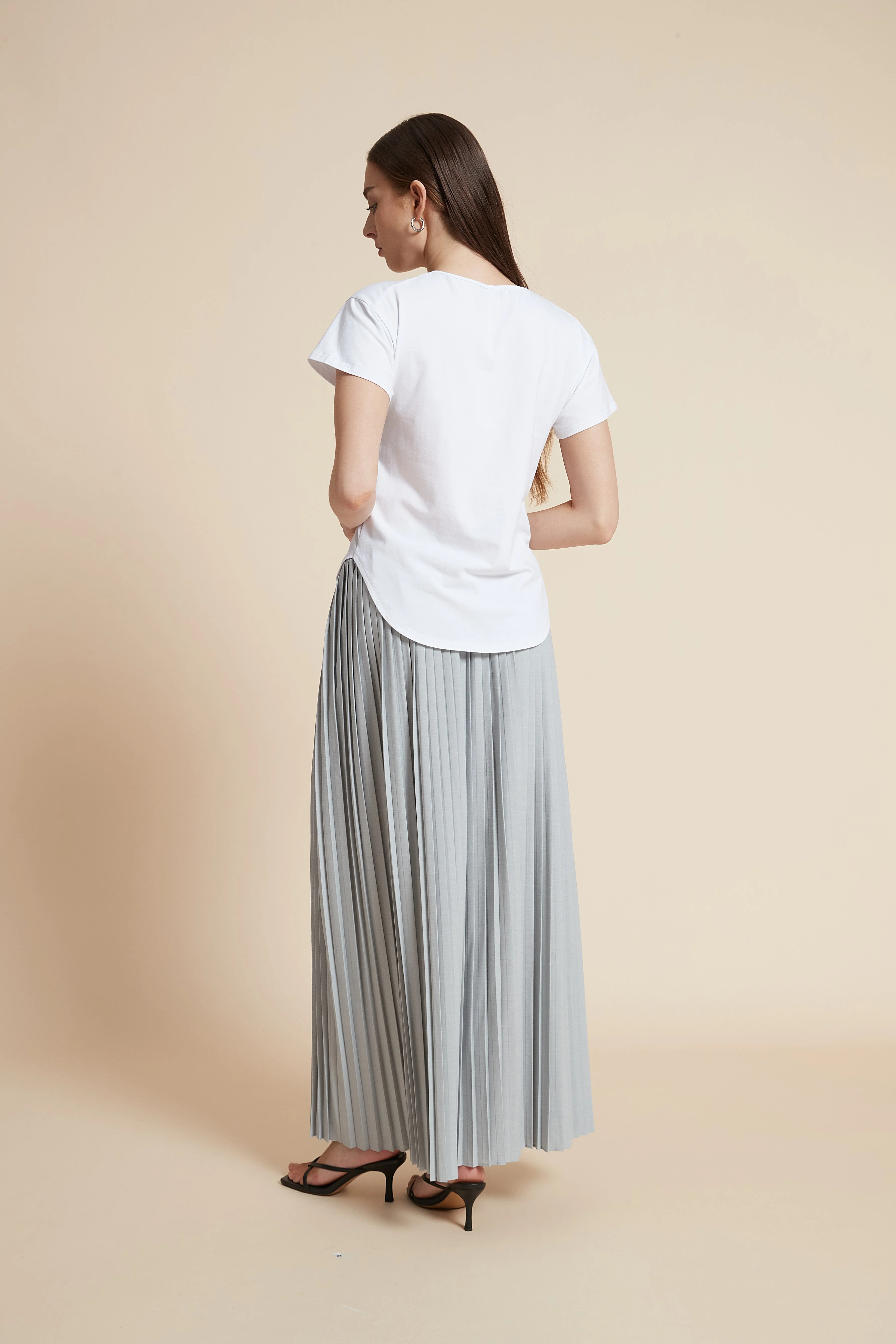 Pleated Maxi Skirt - Image 5