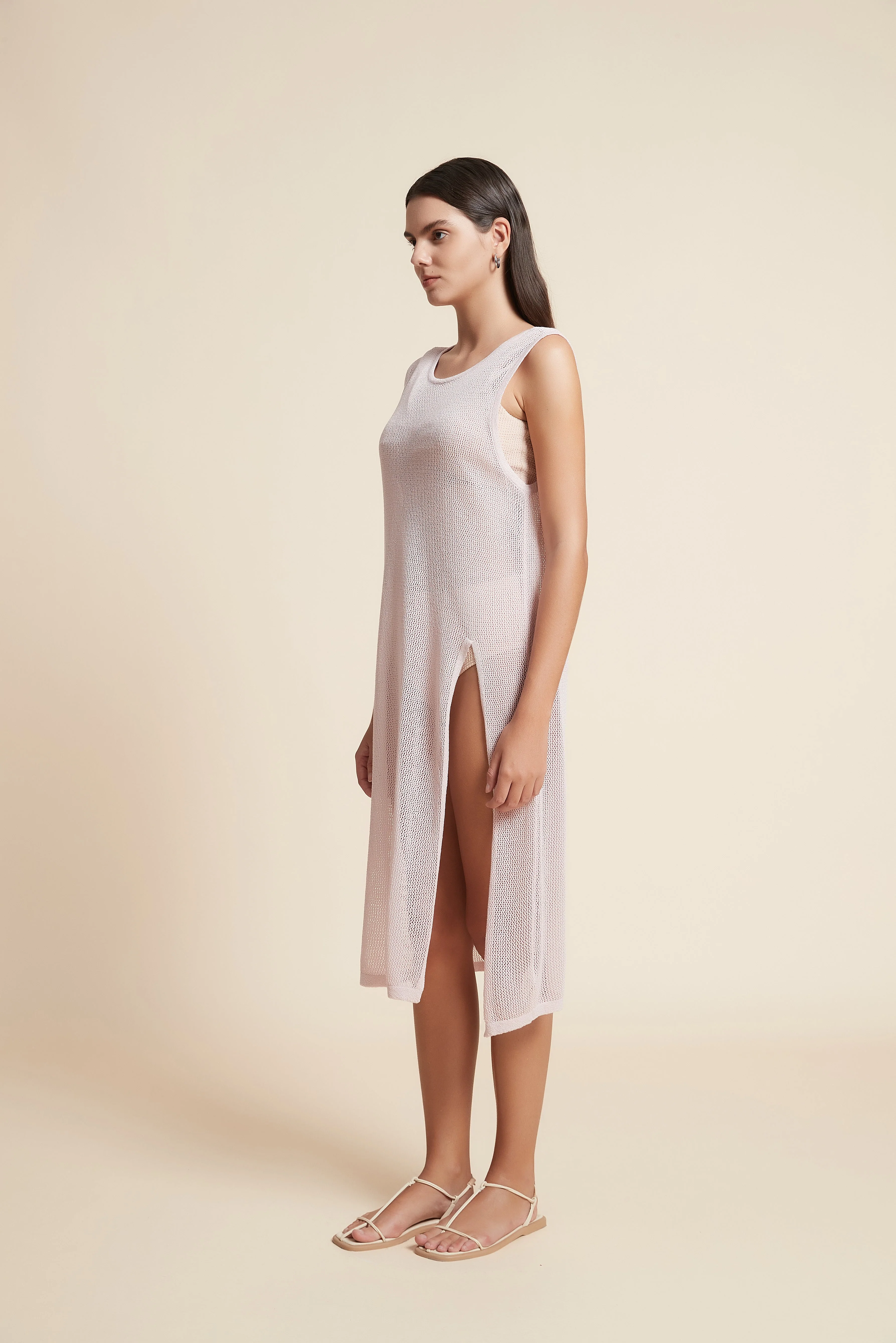 Sleeveless Cutout Side Dress - Image 7